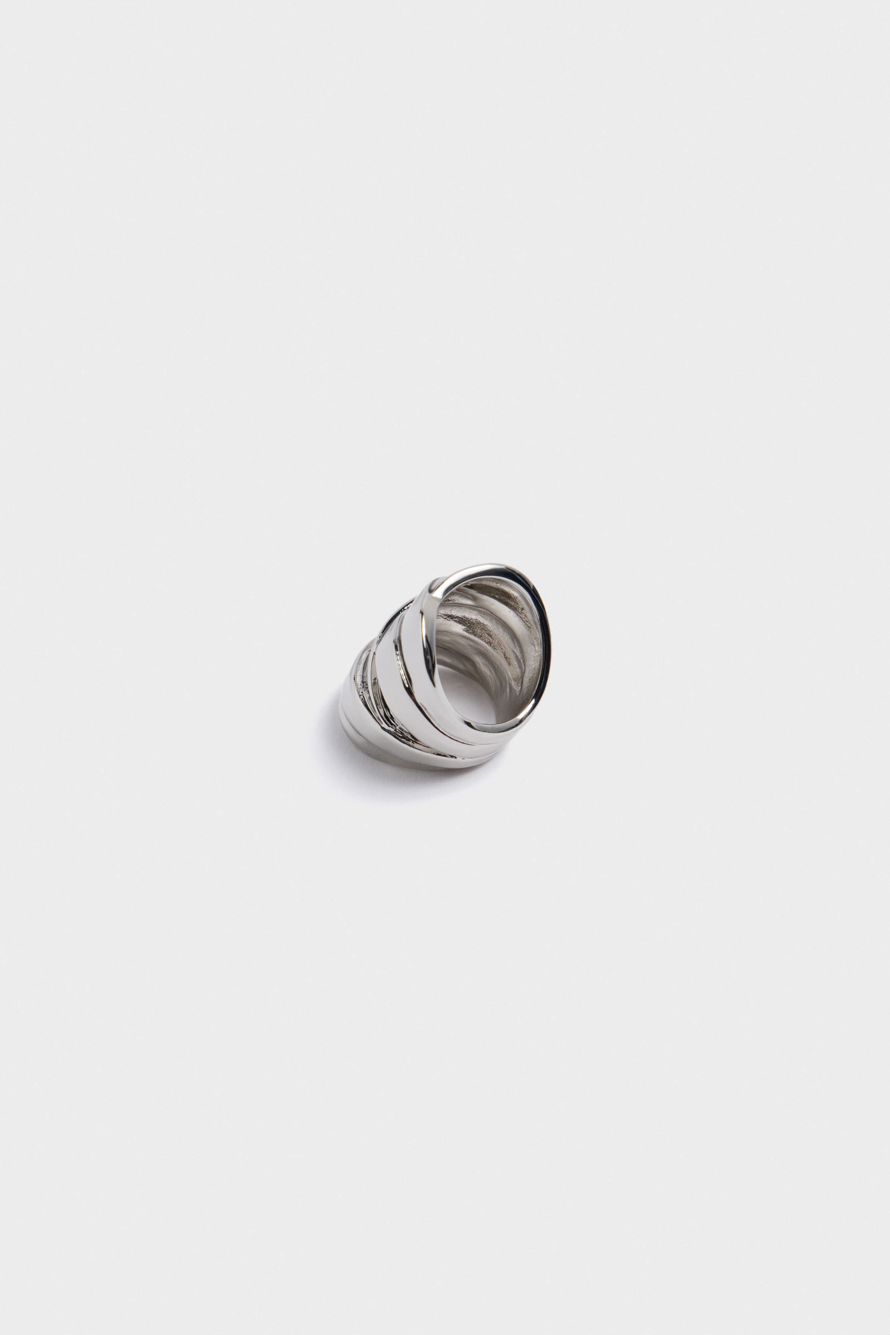 BRAIDED-LOOK METAL RING - Image 4