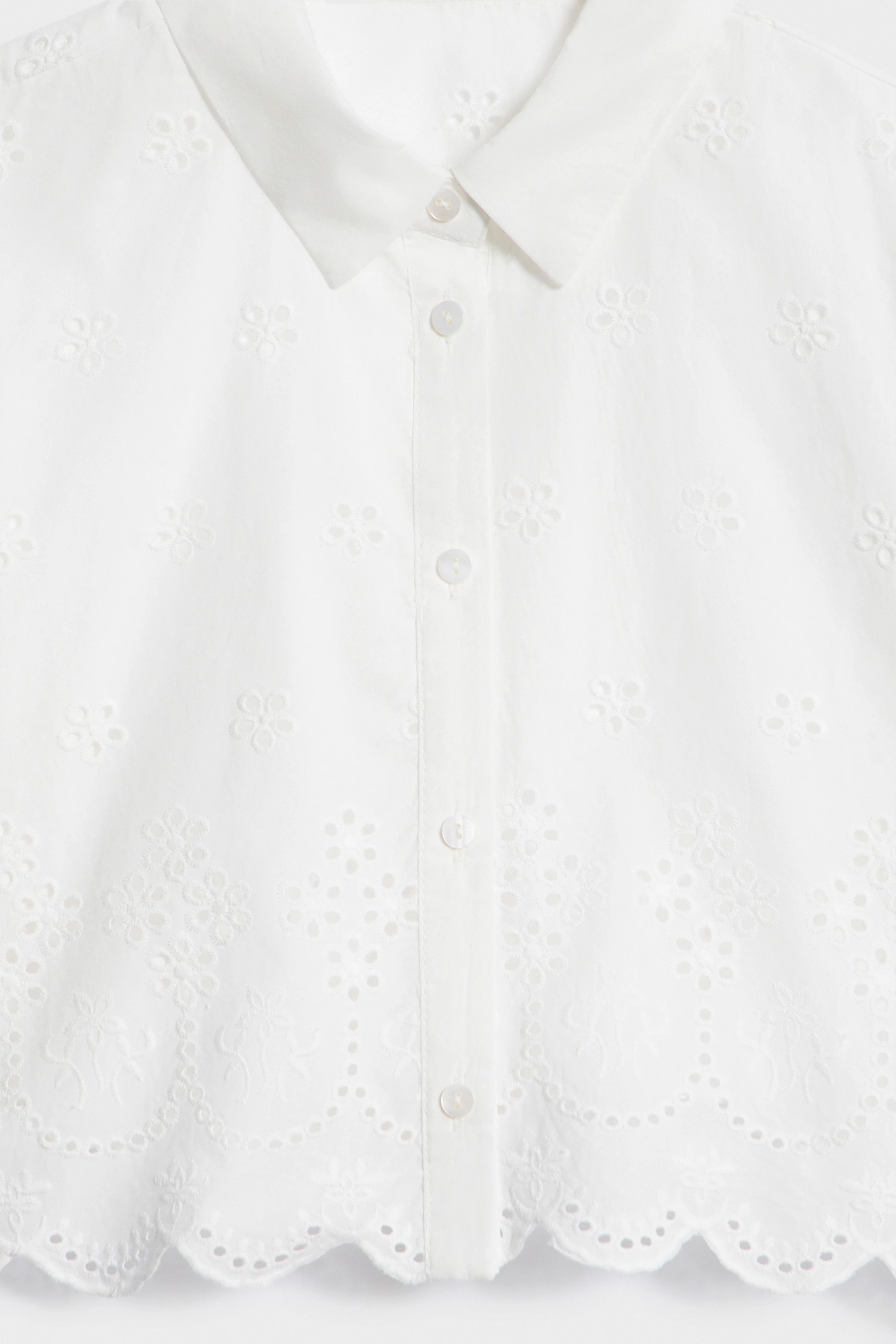 BRODERIE ANGLAISE SHIRT - Image 7