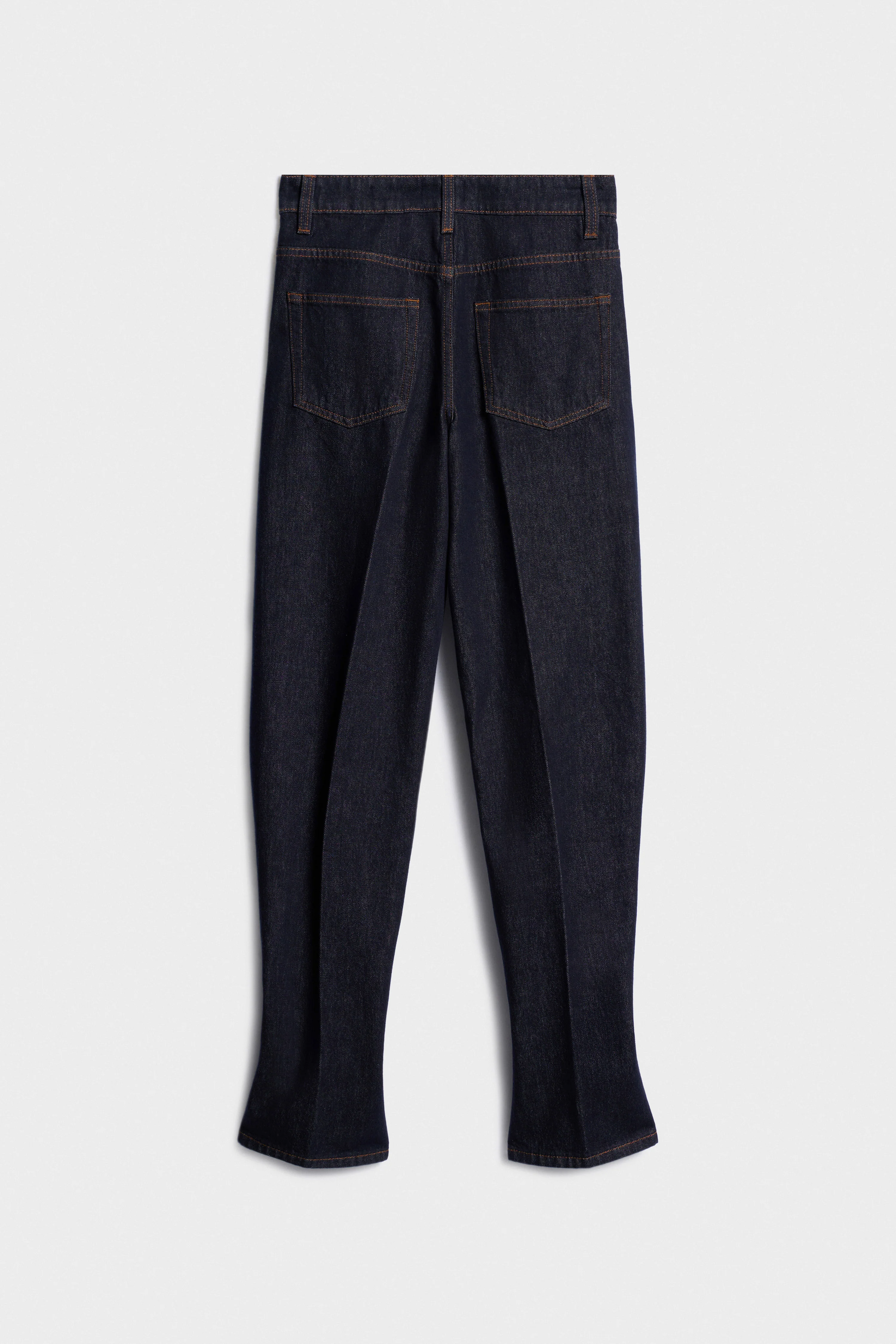 BROOCH-DETAIL BALLOON JEANS - Image 8