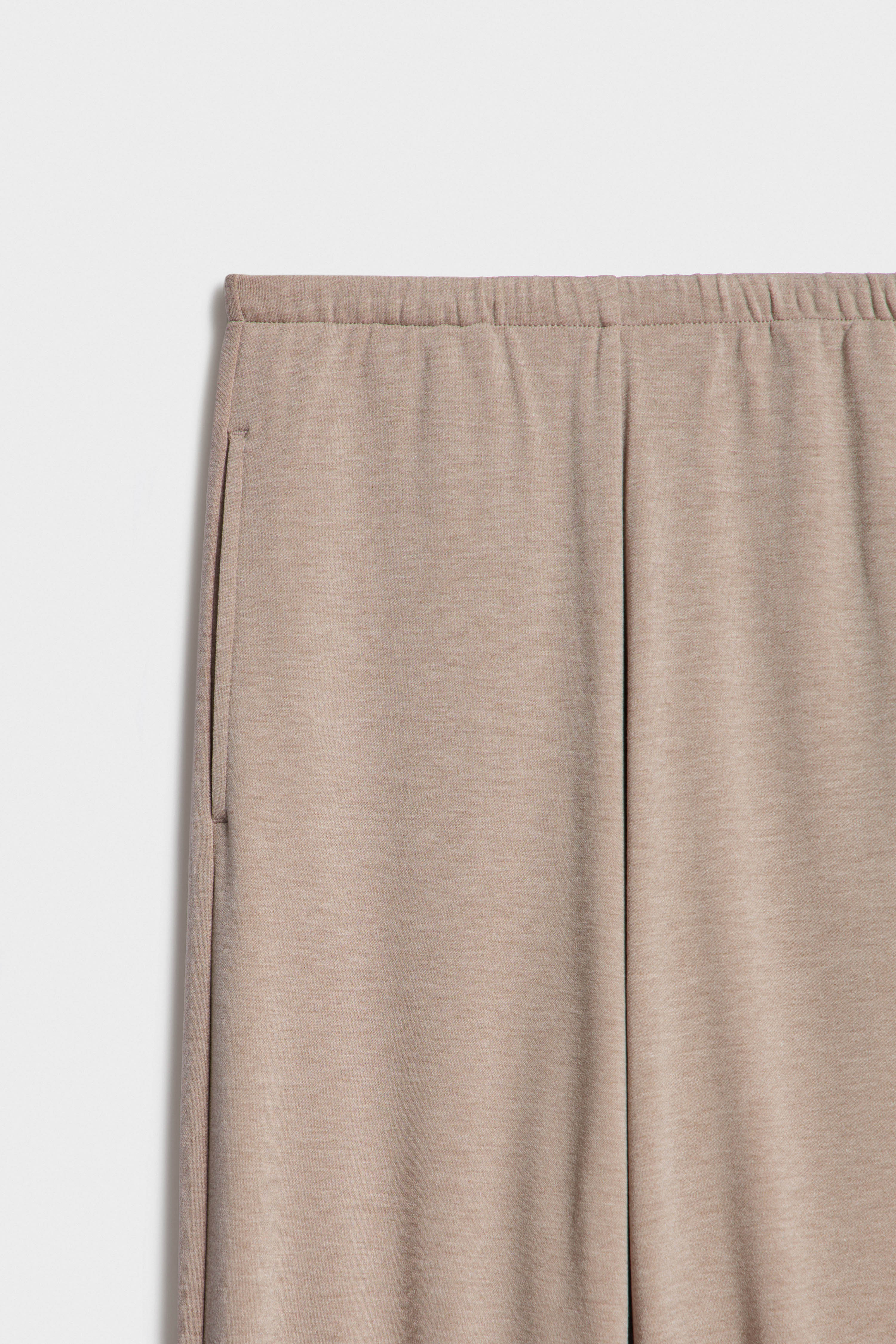 BRUSHED FINE-KNIT JOGGERS - Image 6