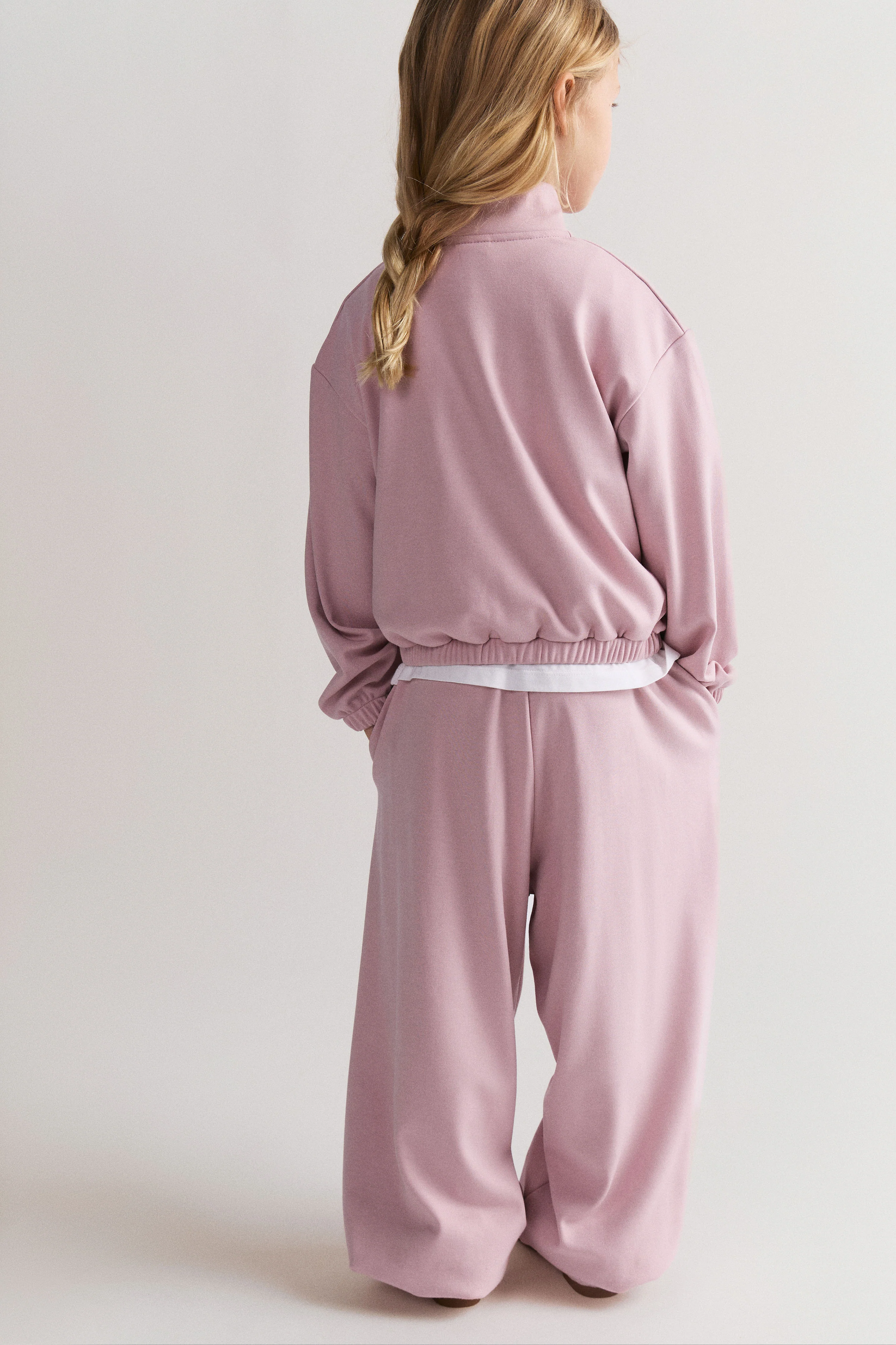 BRUSHED FINE-KNIT JOGGERS - Image 3