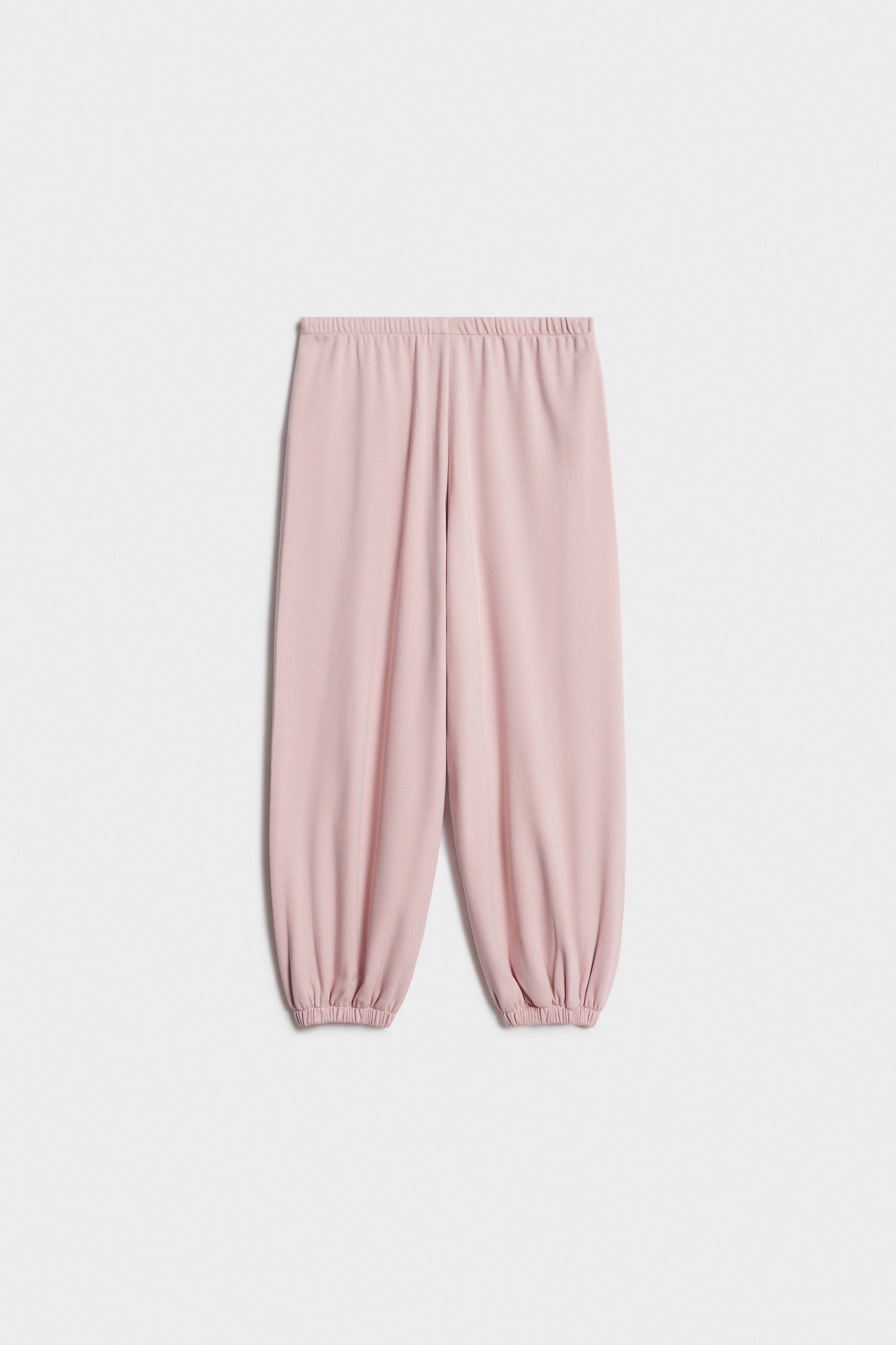 BRUSHED FINE-KNIT JOGGERS - Image 5