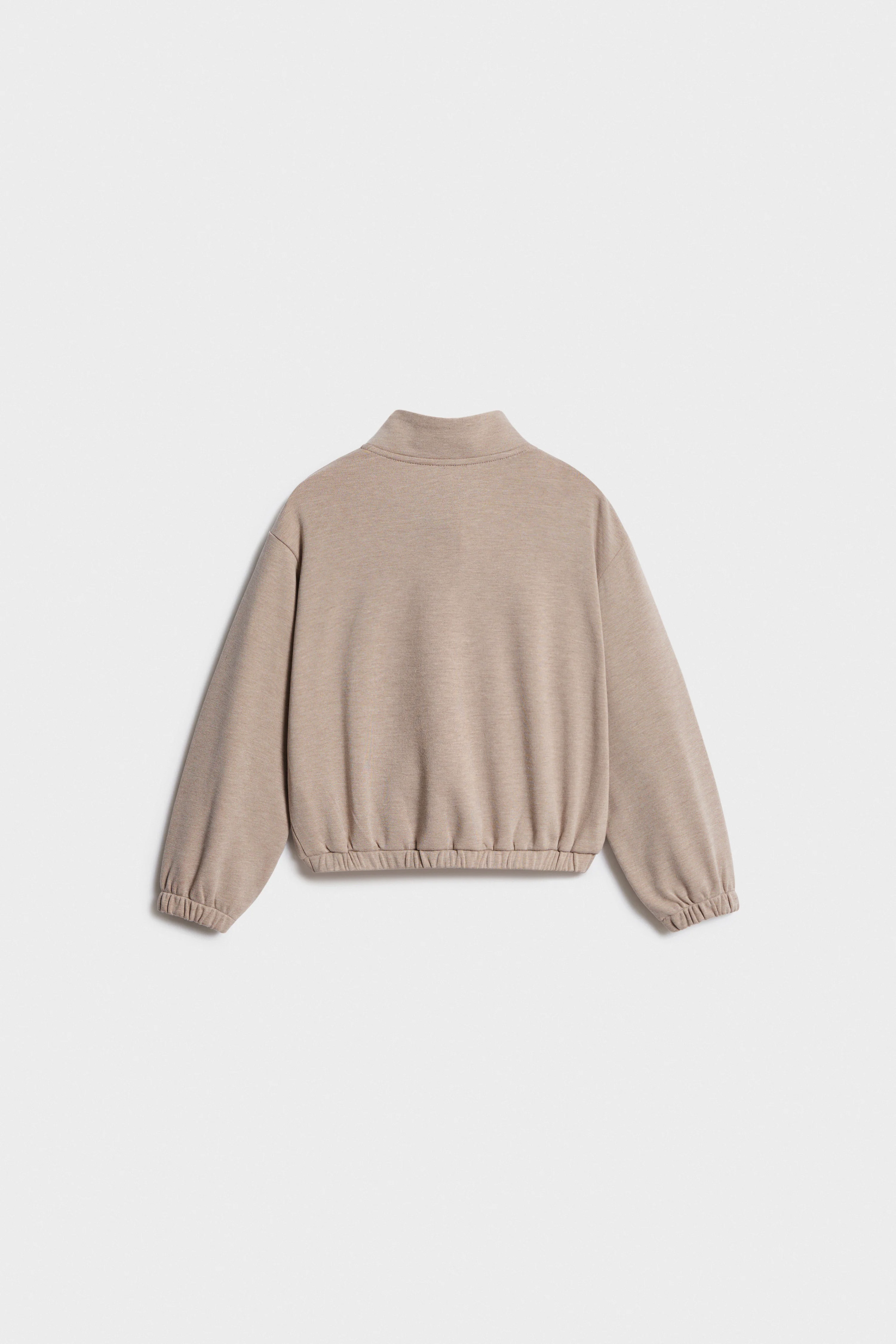 BRUSHED FINE-KNIT SWEATSHIRT - Image 6