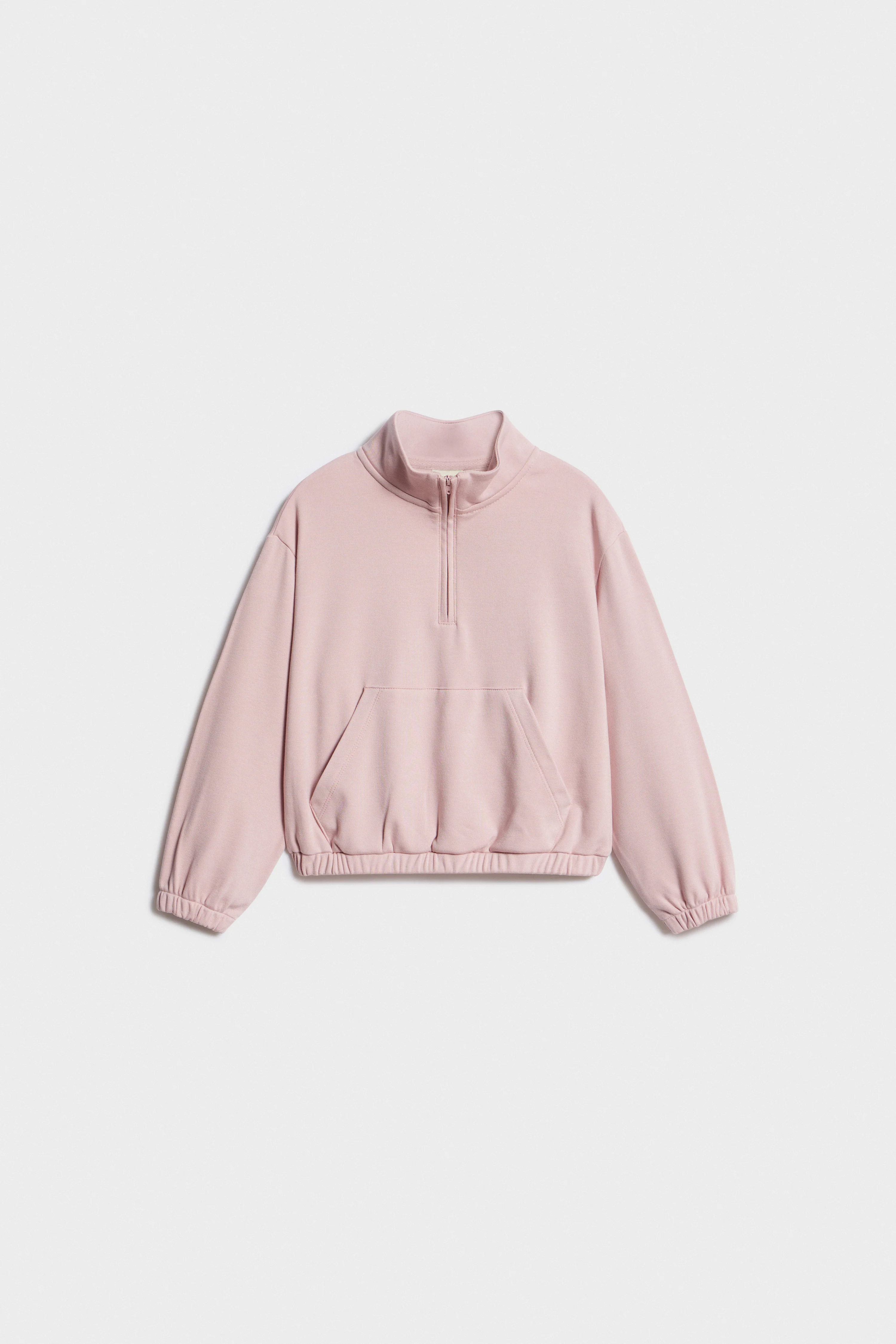 BRUSHED FINE-KNIT SWEATSHIRT - Image 4