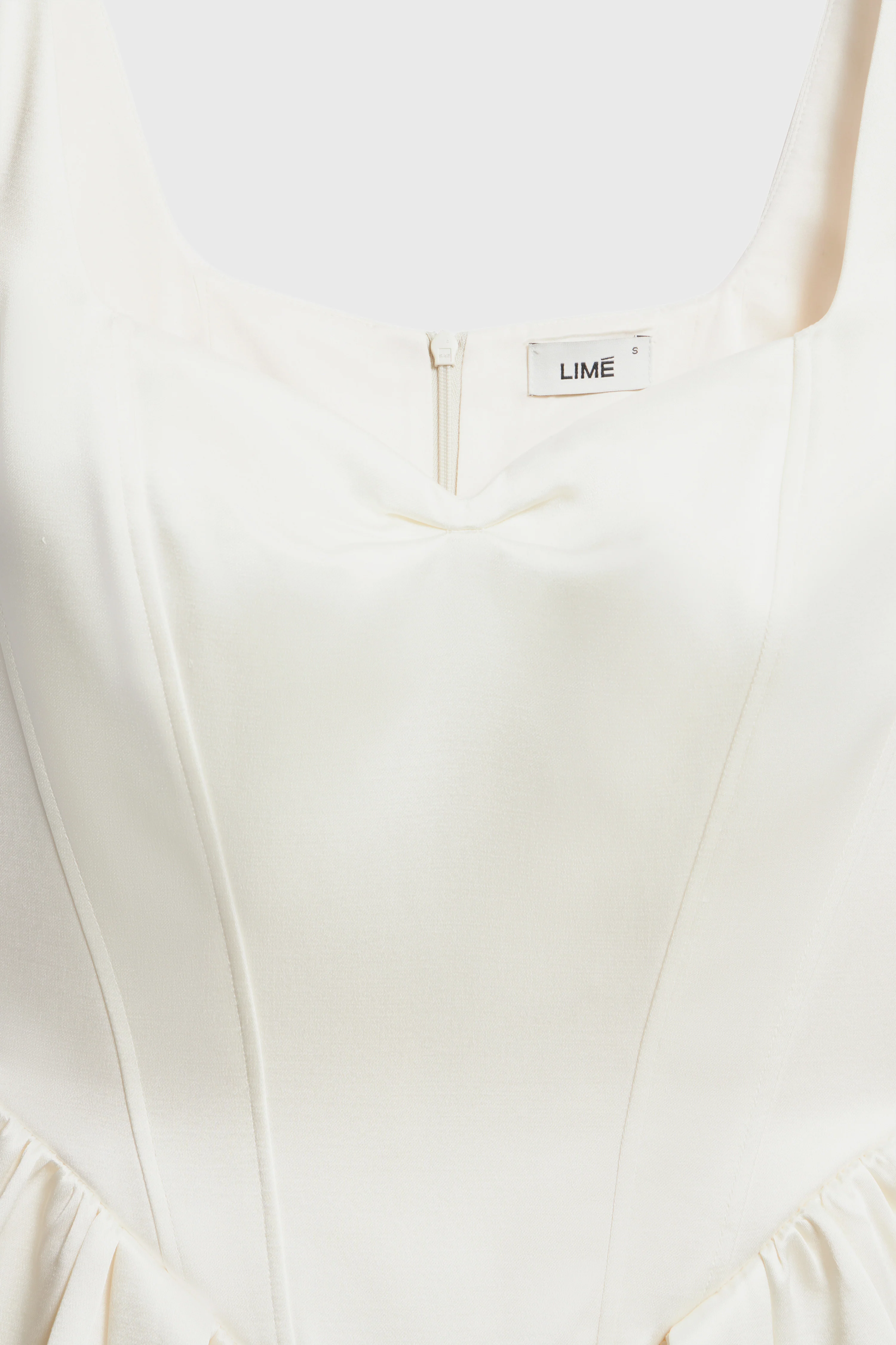 BUBBLE-HEM BUSTIER DRESS - Image 7