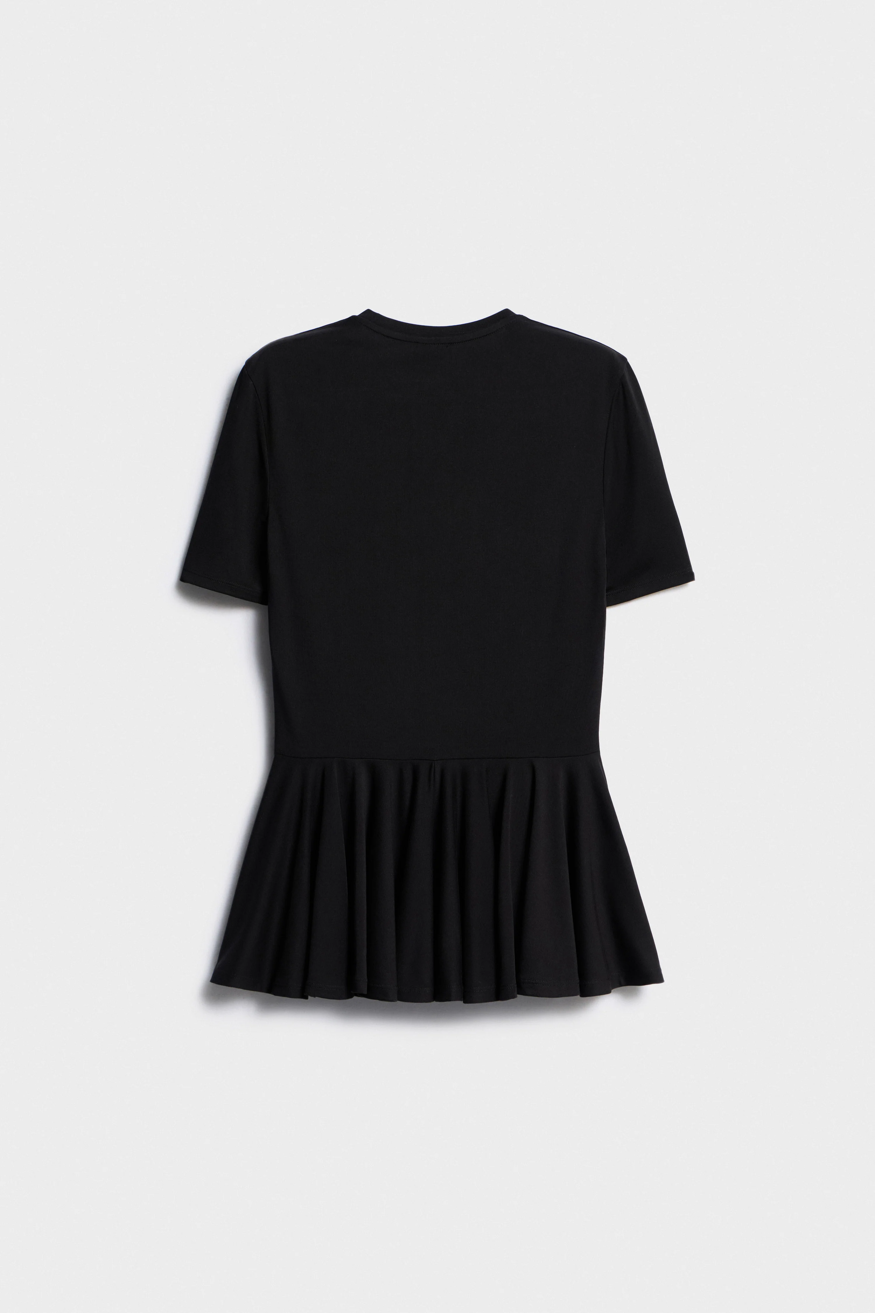 BUBBLE-HEM JERSEY T-SHIRT - Image 5