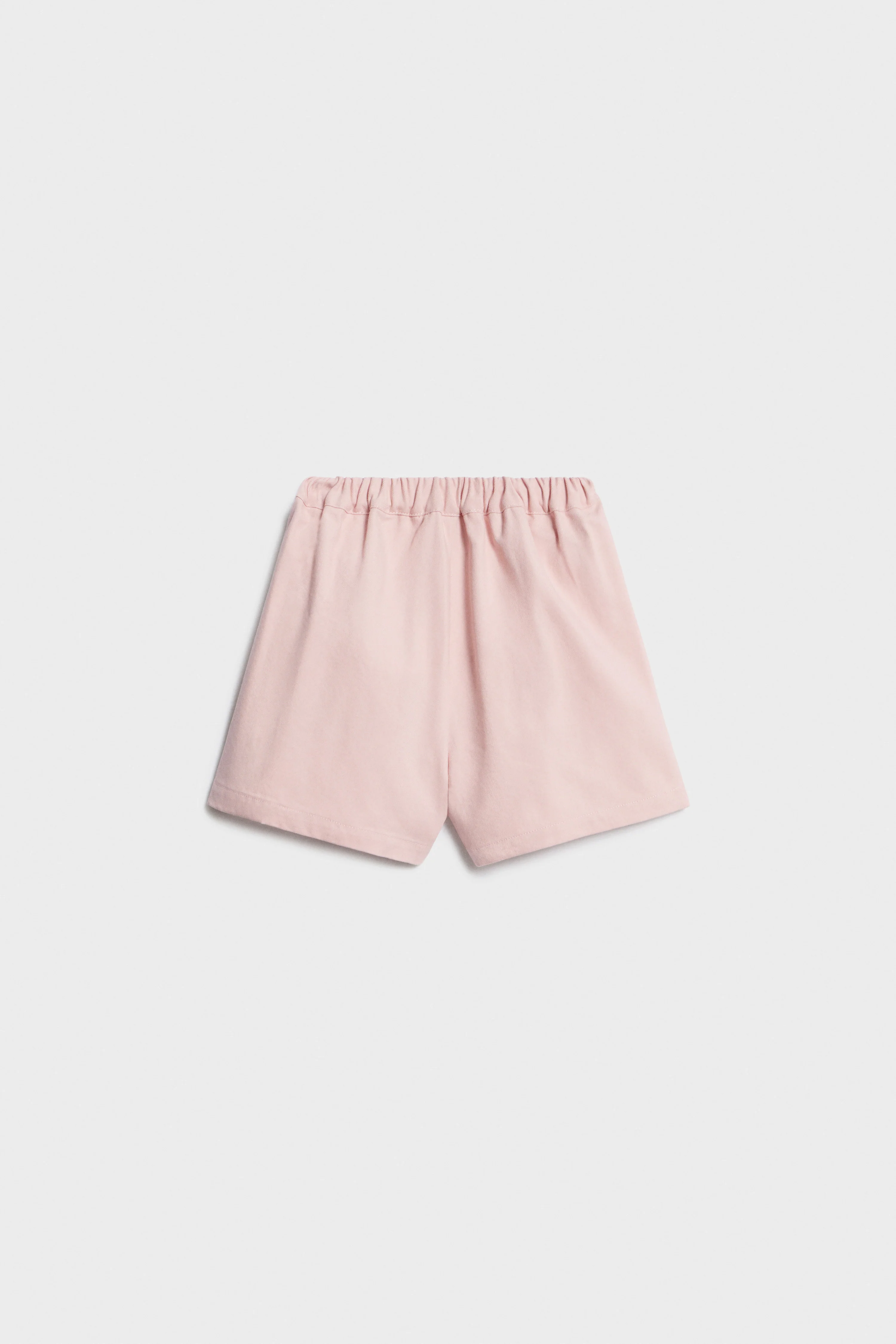 COTTON-VISCOSE WRAPOVER SKORT - Image 5