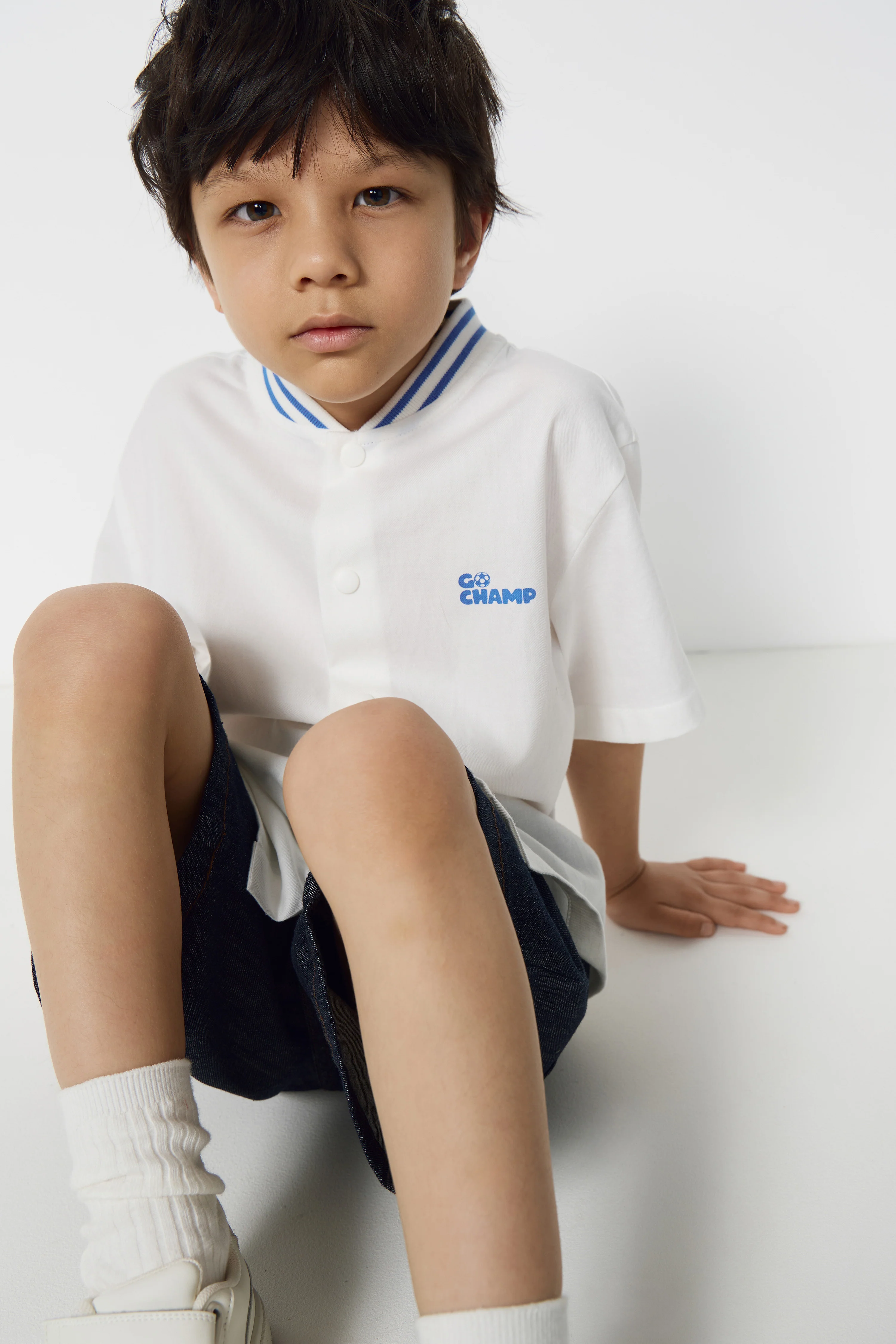 BUTTON-UP COTTON SHIRT - Image 3