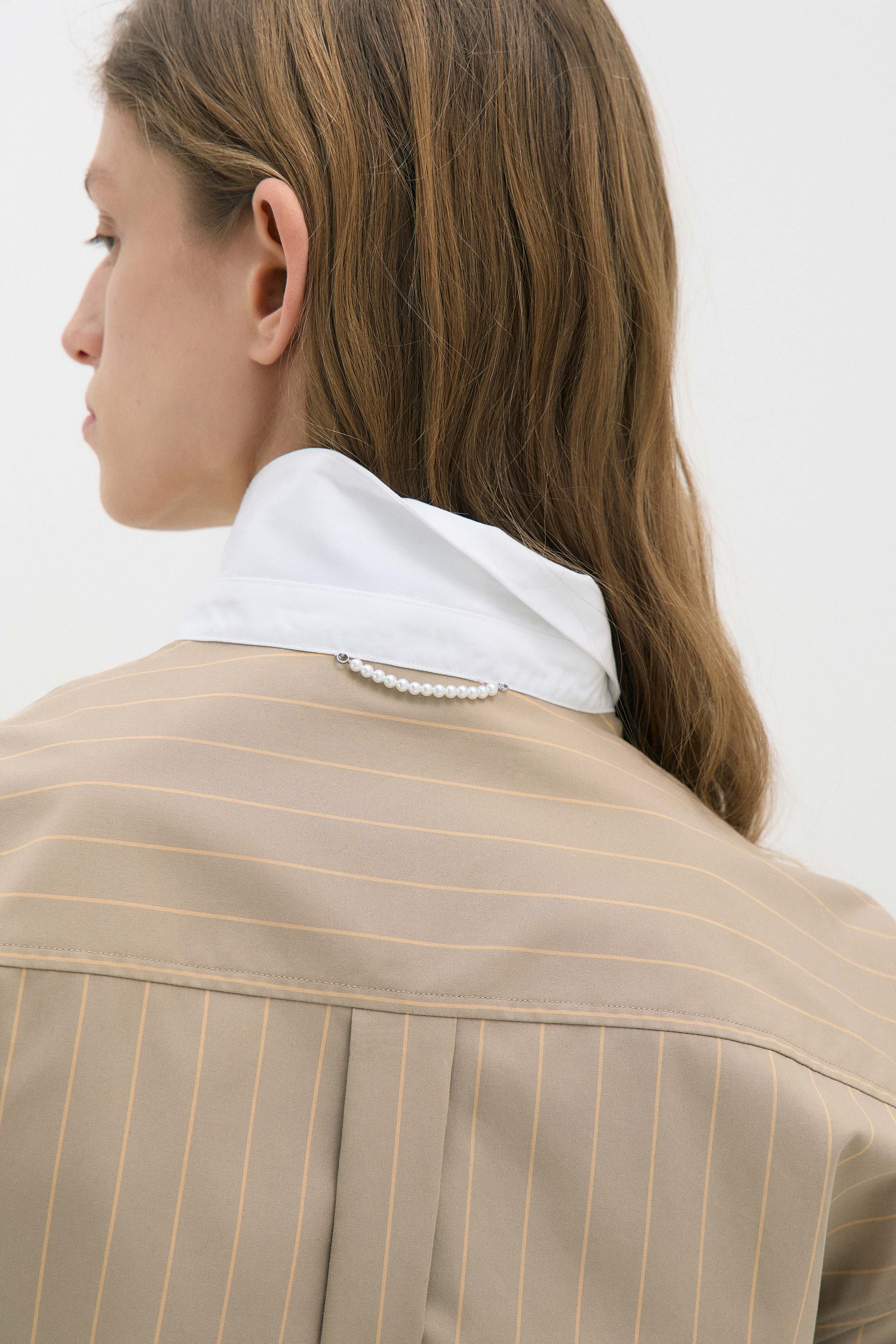 CHAIN-DETAIL COTTON SHIRT - Image 5