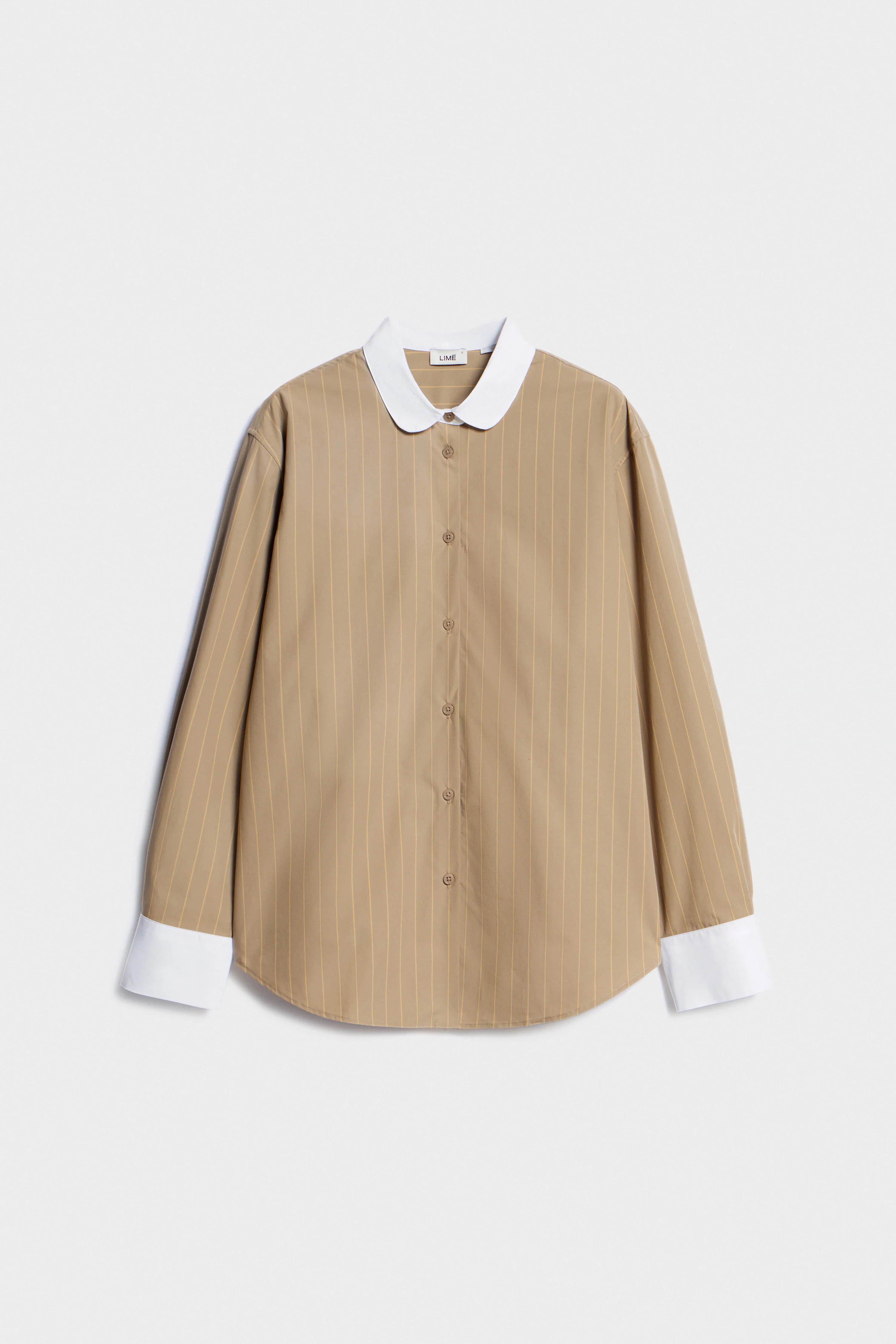CHAIN-DETAIL COTTON SHIRT - Image 6