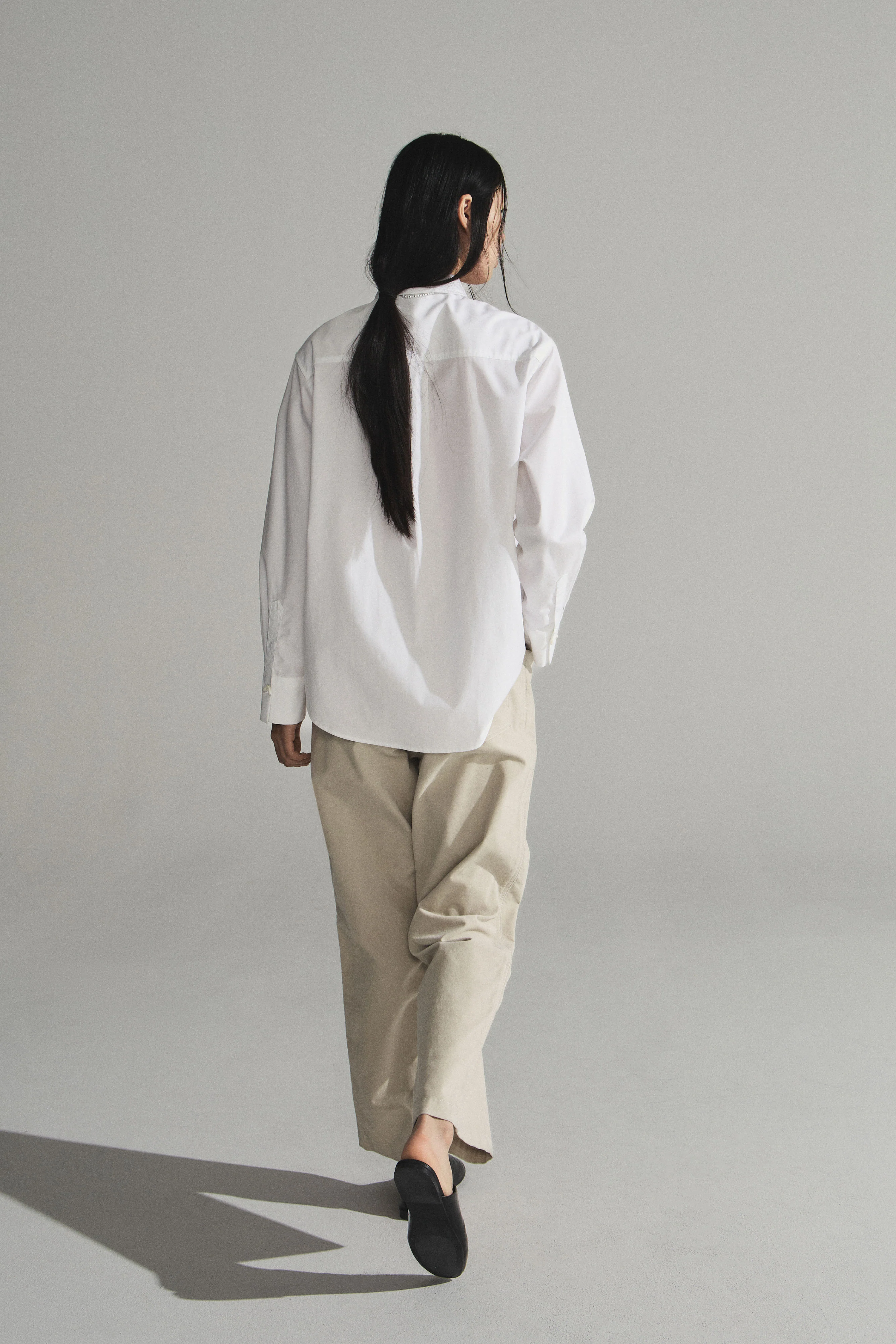 CHAIN-DETAIL COTTON SHIRT - Image 3