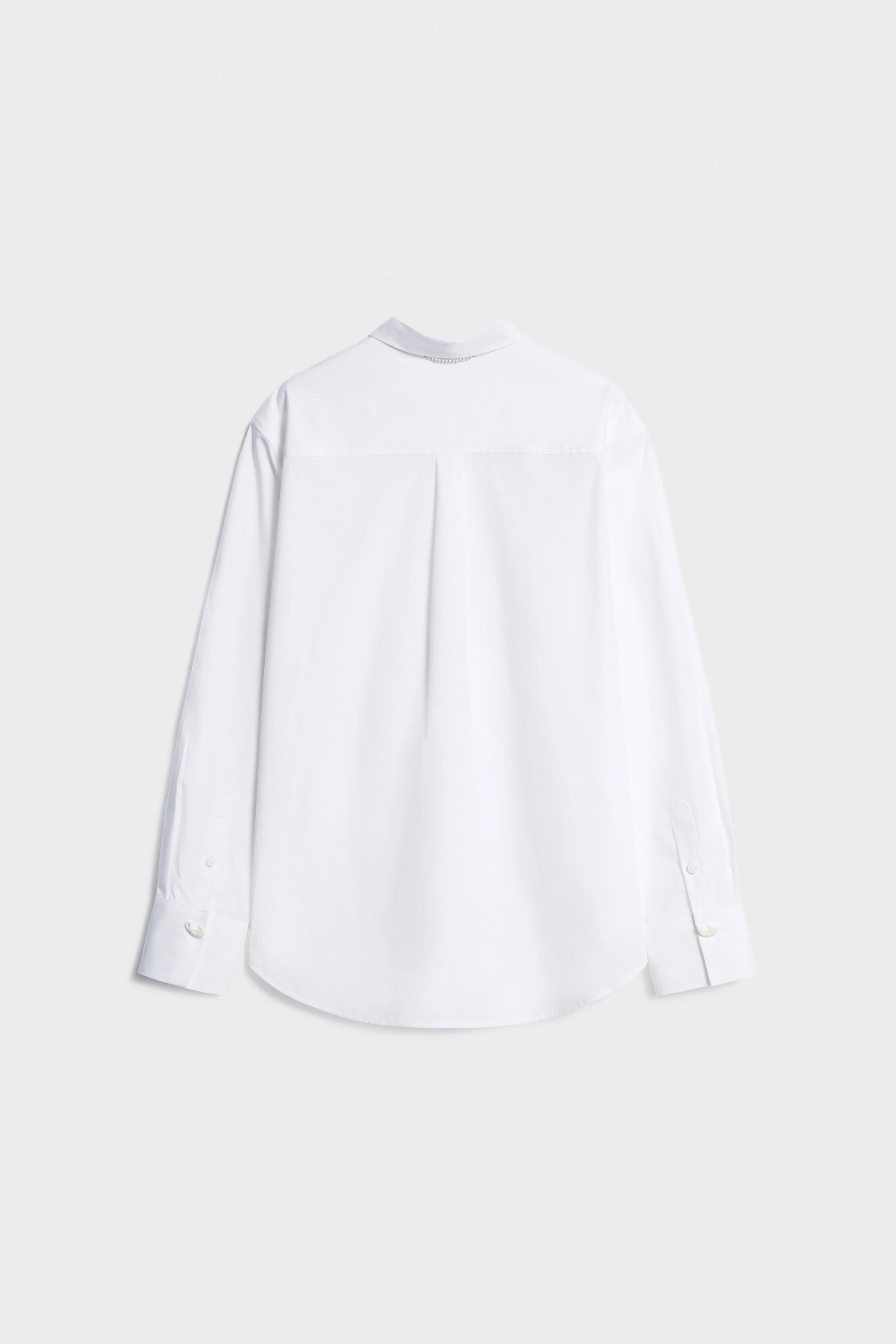 CHAIN-DETAIL COTTON SHIRT - Image 5