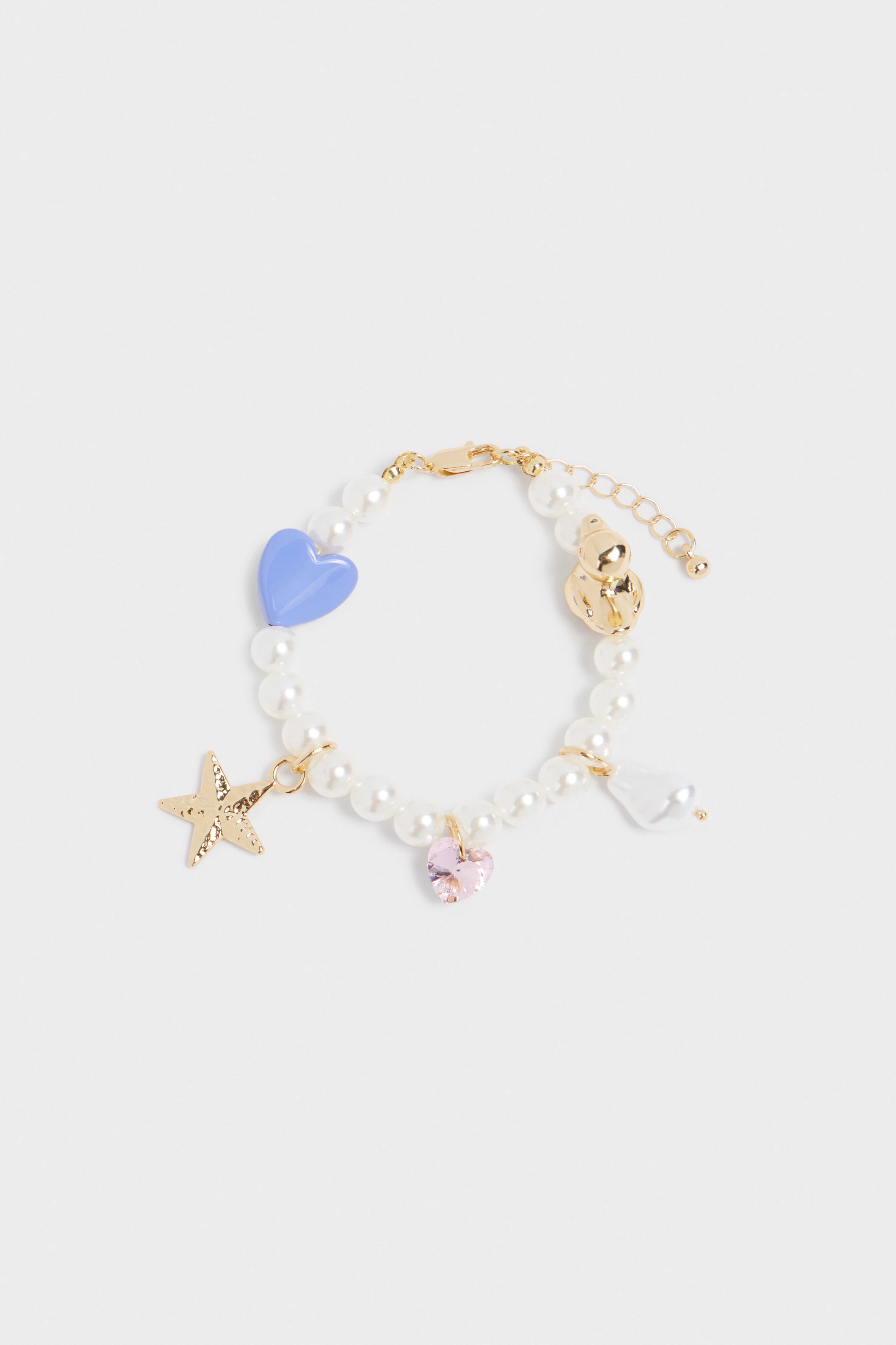 CHARM-DETAIL BEADED BRACELET - Image 4