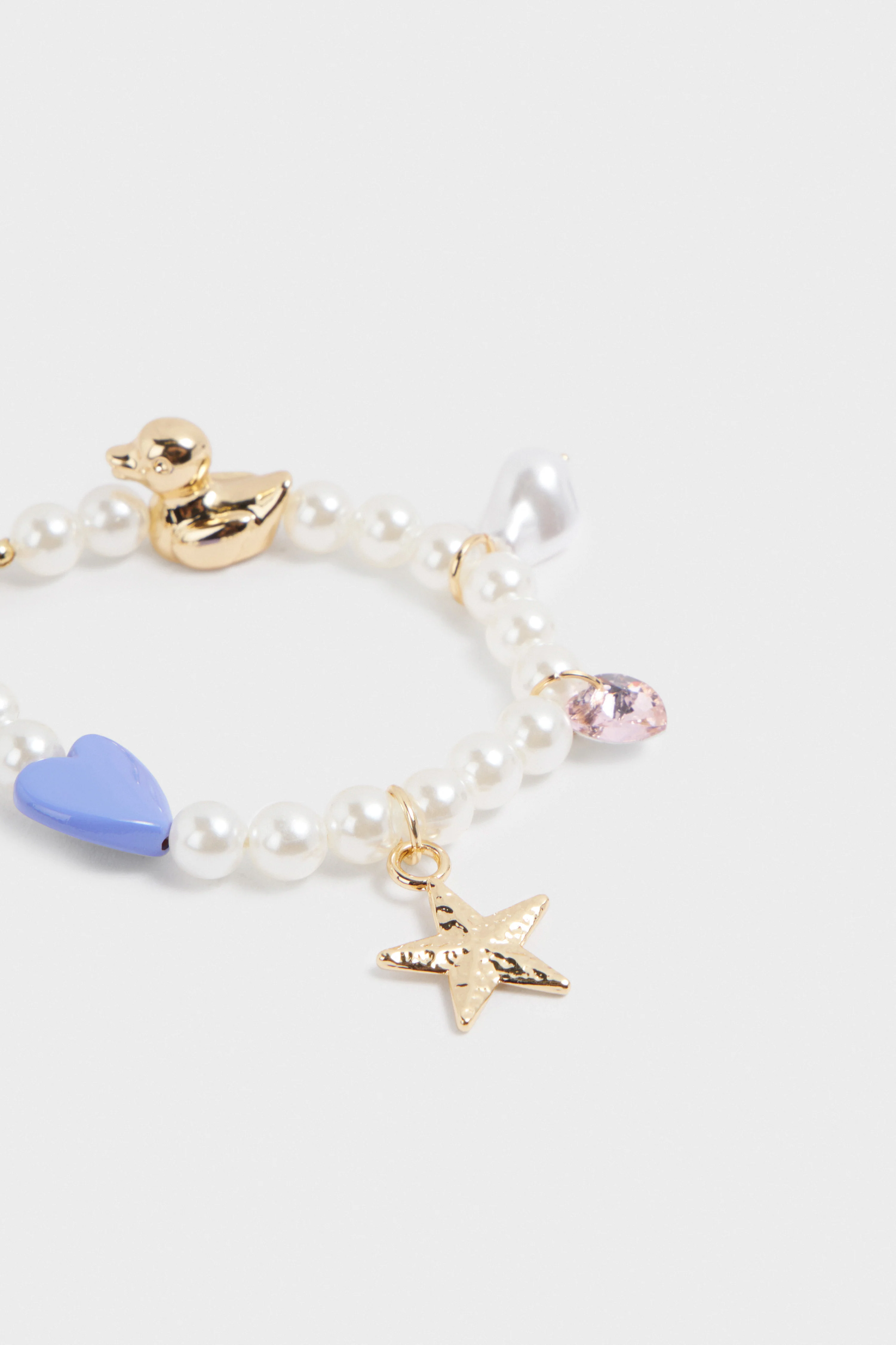 CHARM-DETAIL BEADED BRACELET - Image 5