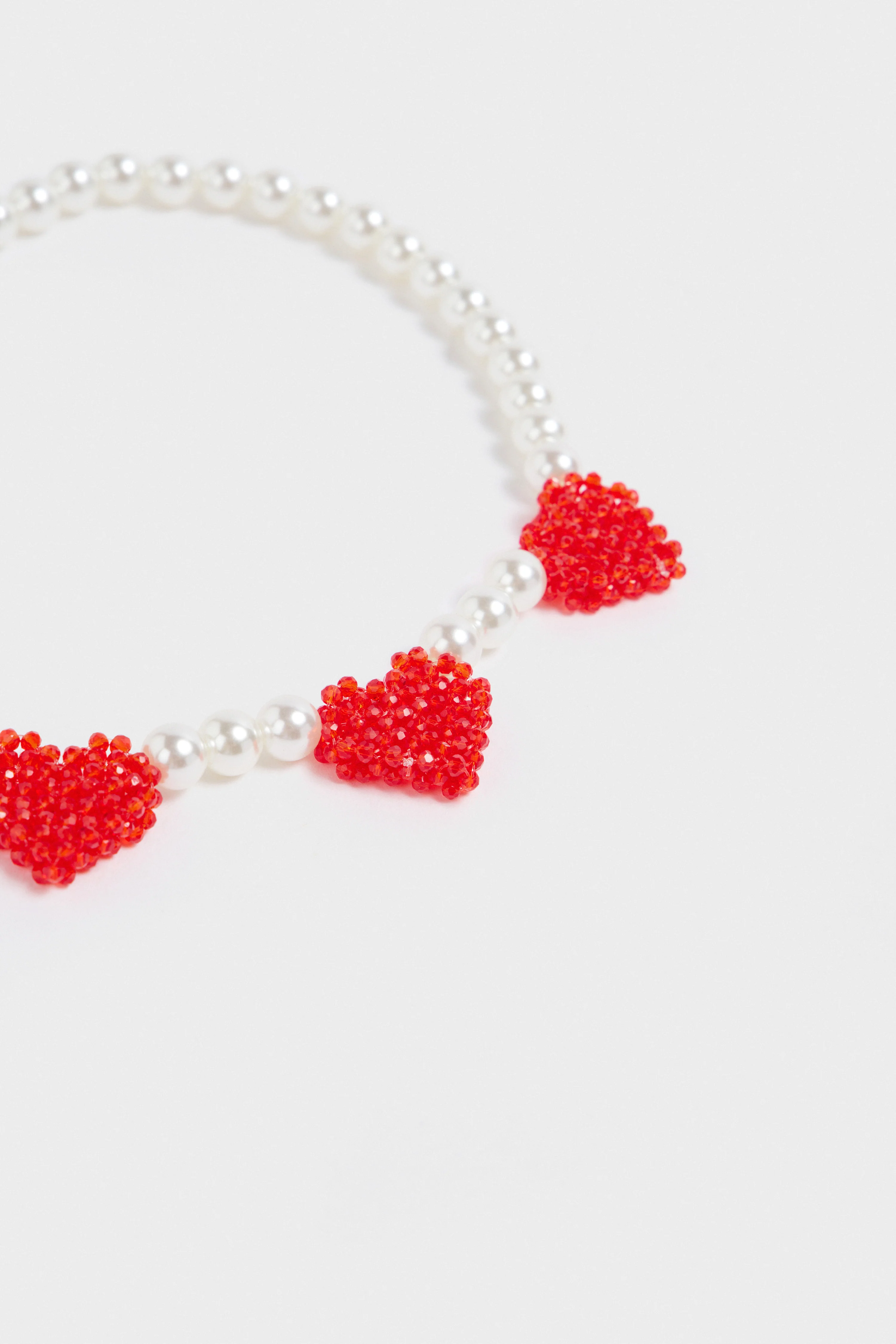 CHARM-DETAIL BEADED NECKLACE - Image 2