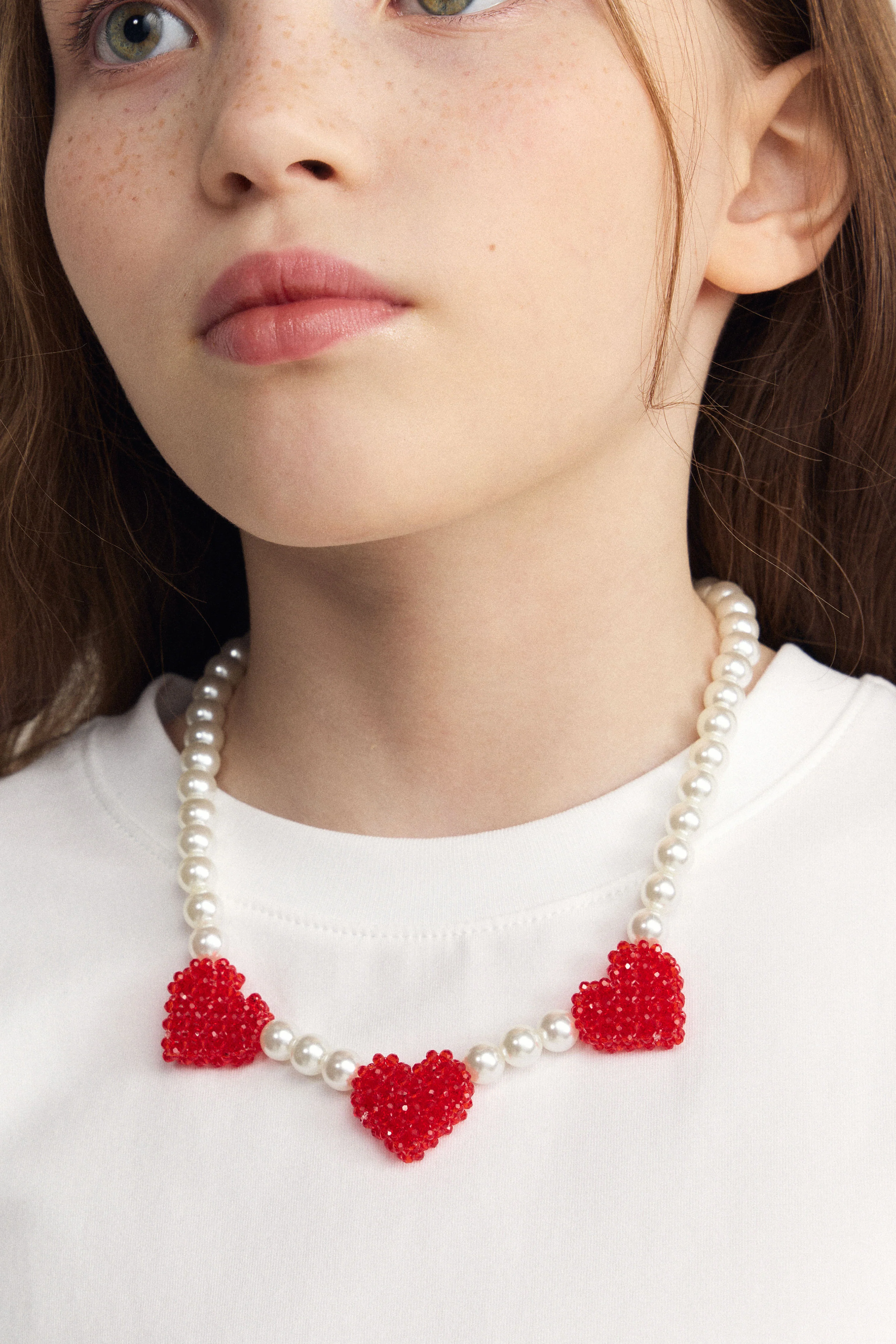 CHARM-DETAIL BEADED NECKLACE - Image 3