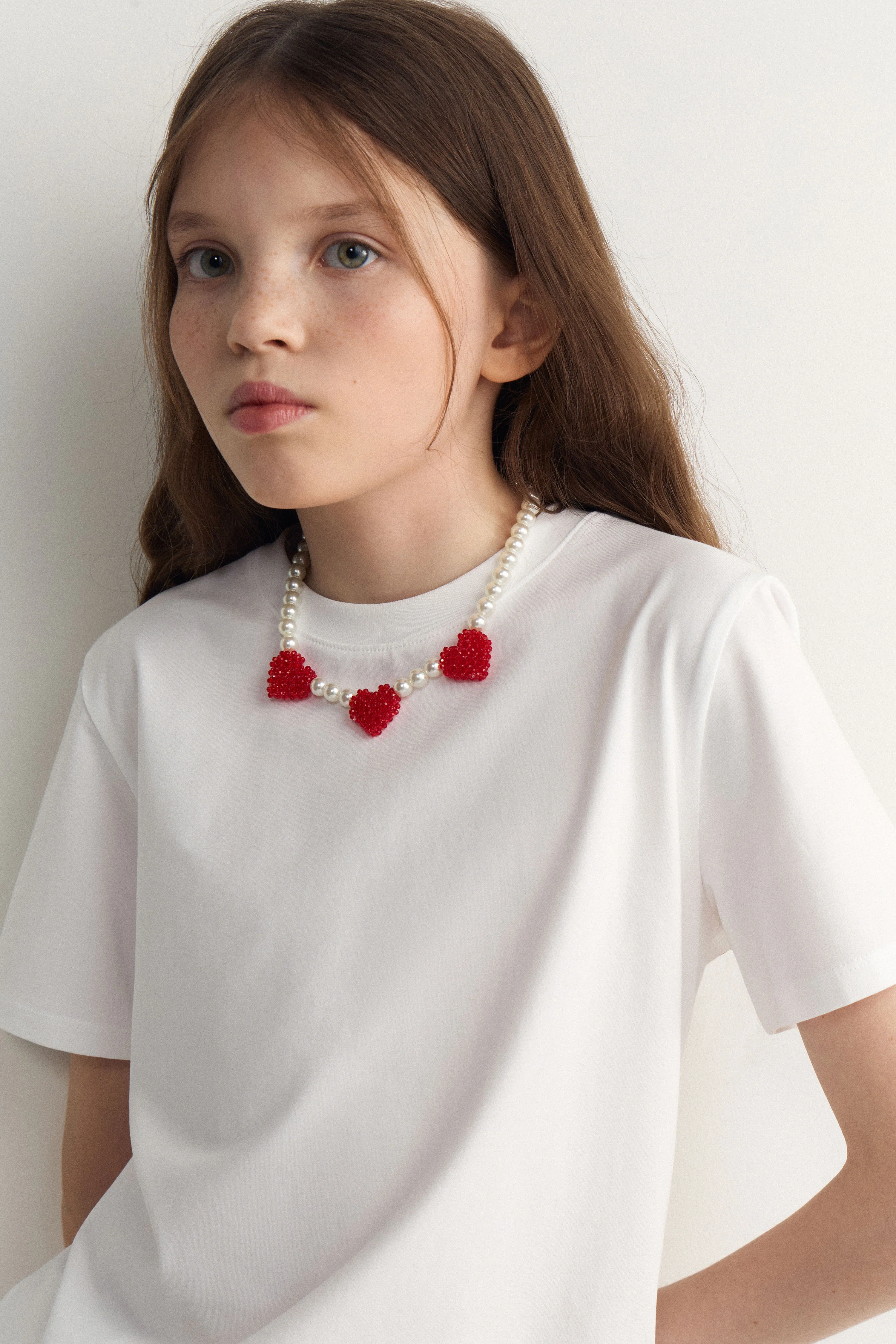 CHARM-DETAIL BEADED NECKLACE - Image 4
