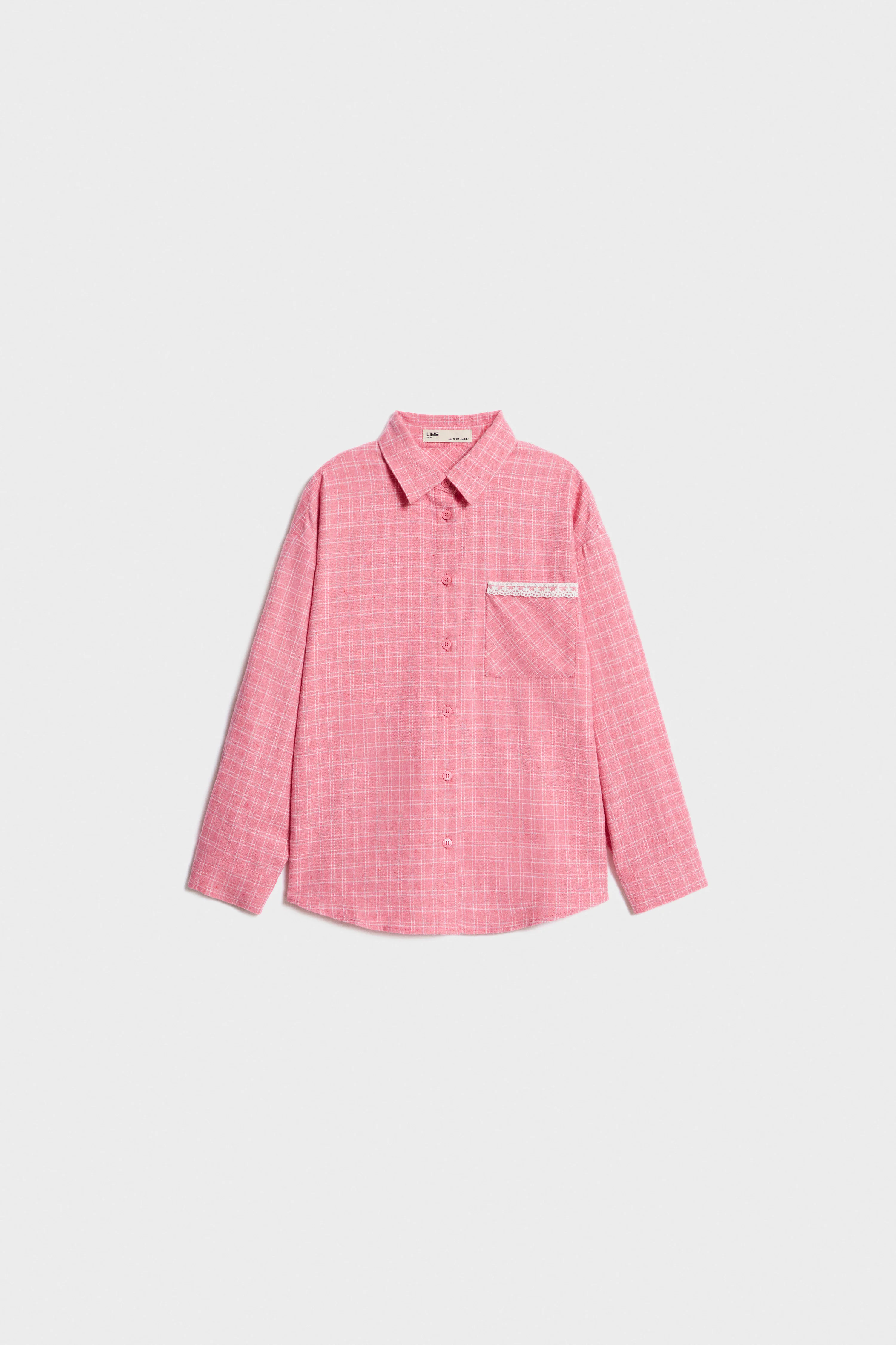 CHECKED COTTON FLANNEL SHIRT - Image 5