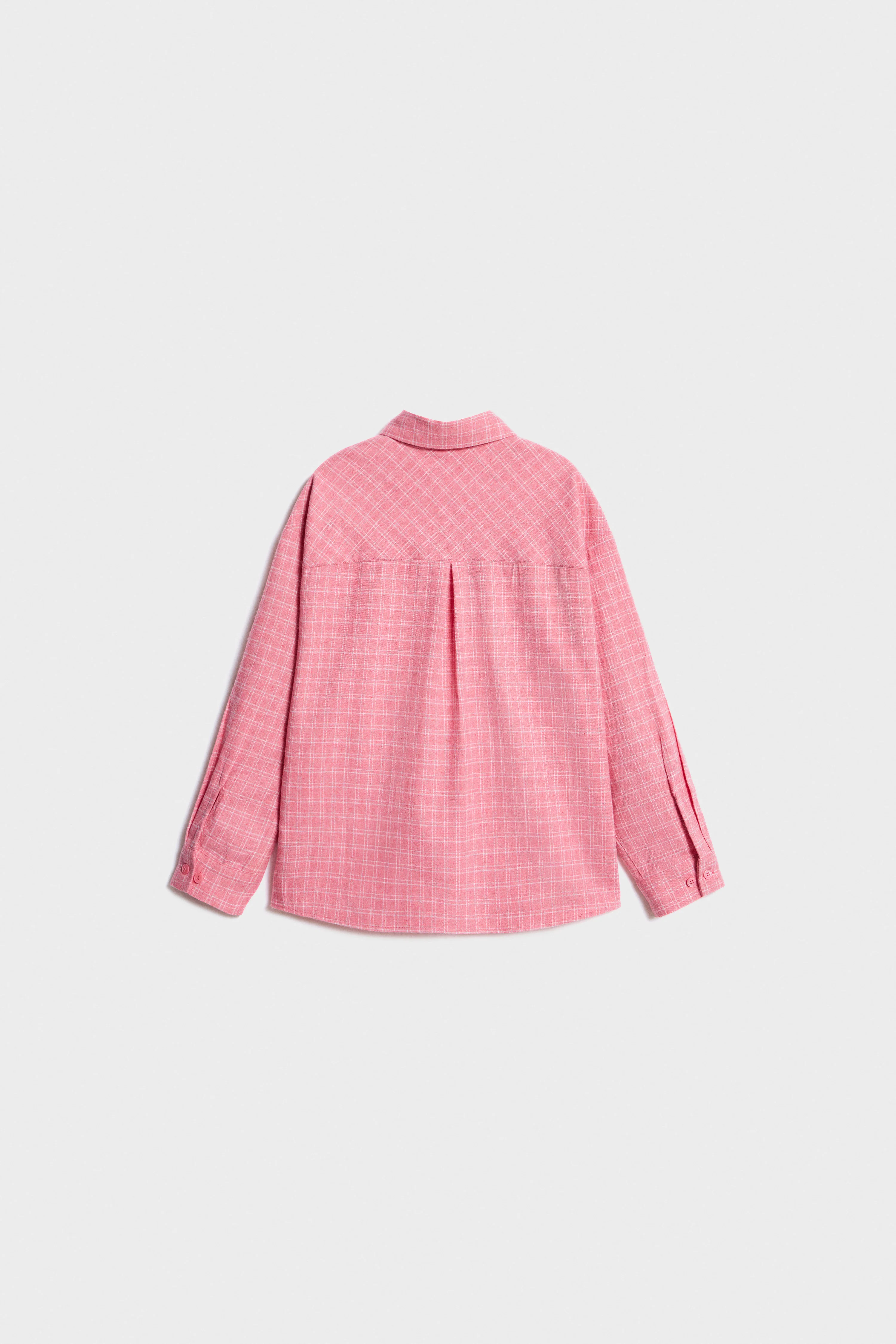 CHECKED COTTON FLANNEL SHIRT - Image 6