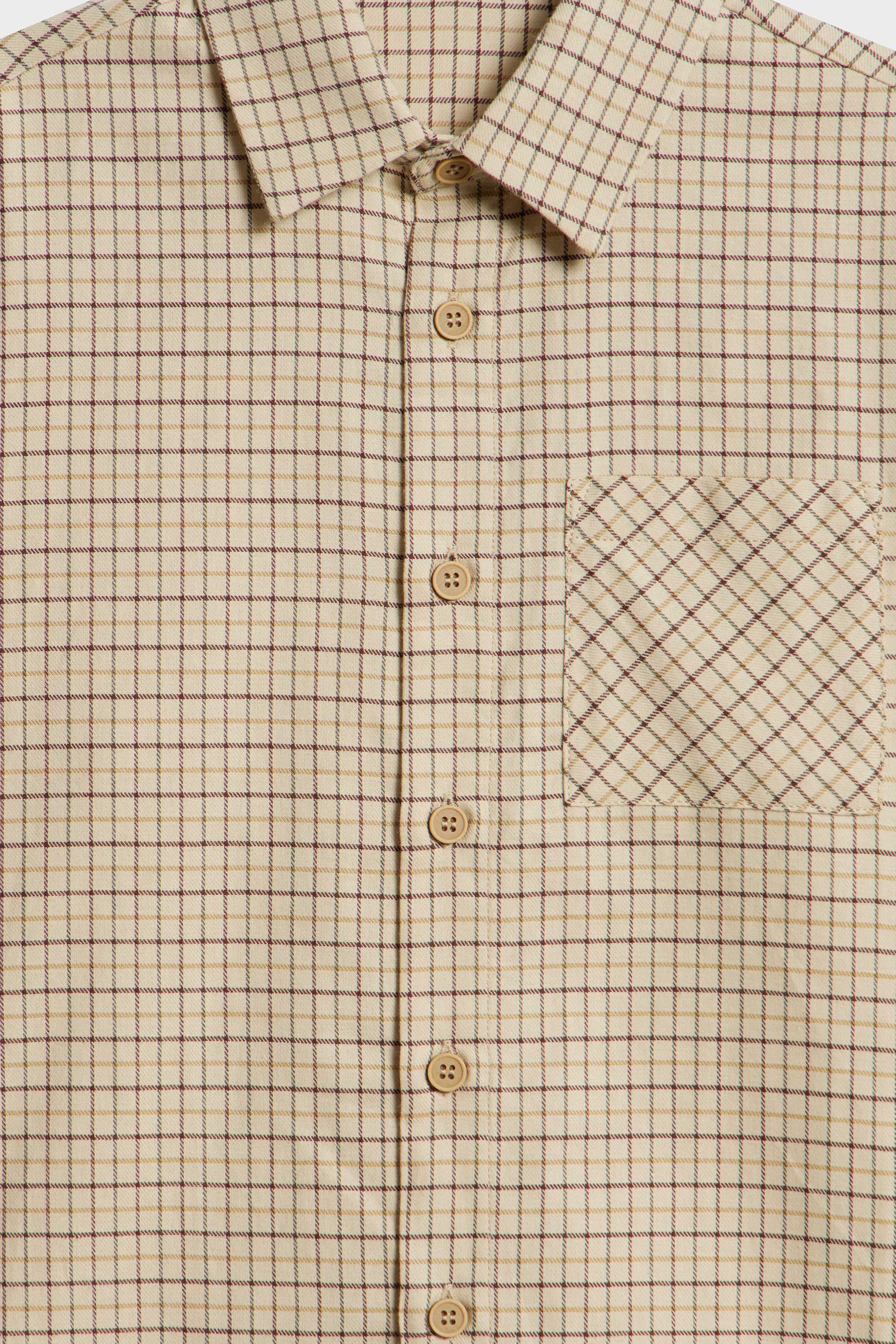 CHECKED COTTON SHIRT - Image 6