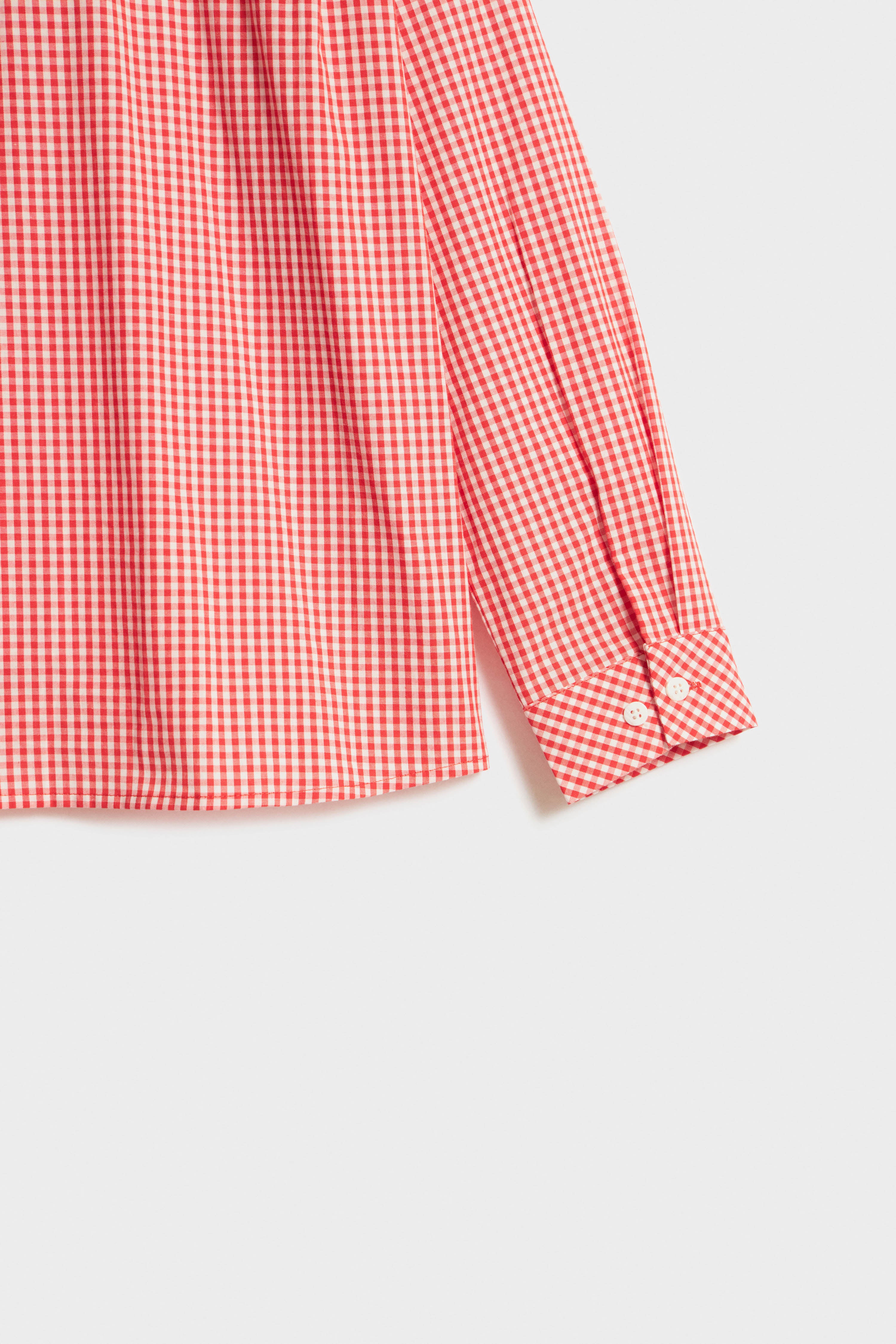 CHECKED POCKET-DETAIL SHIRT - Image 4