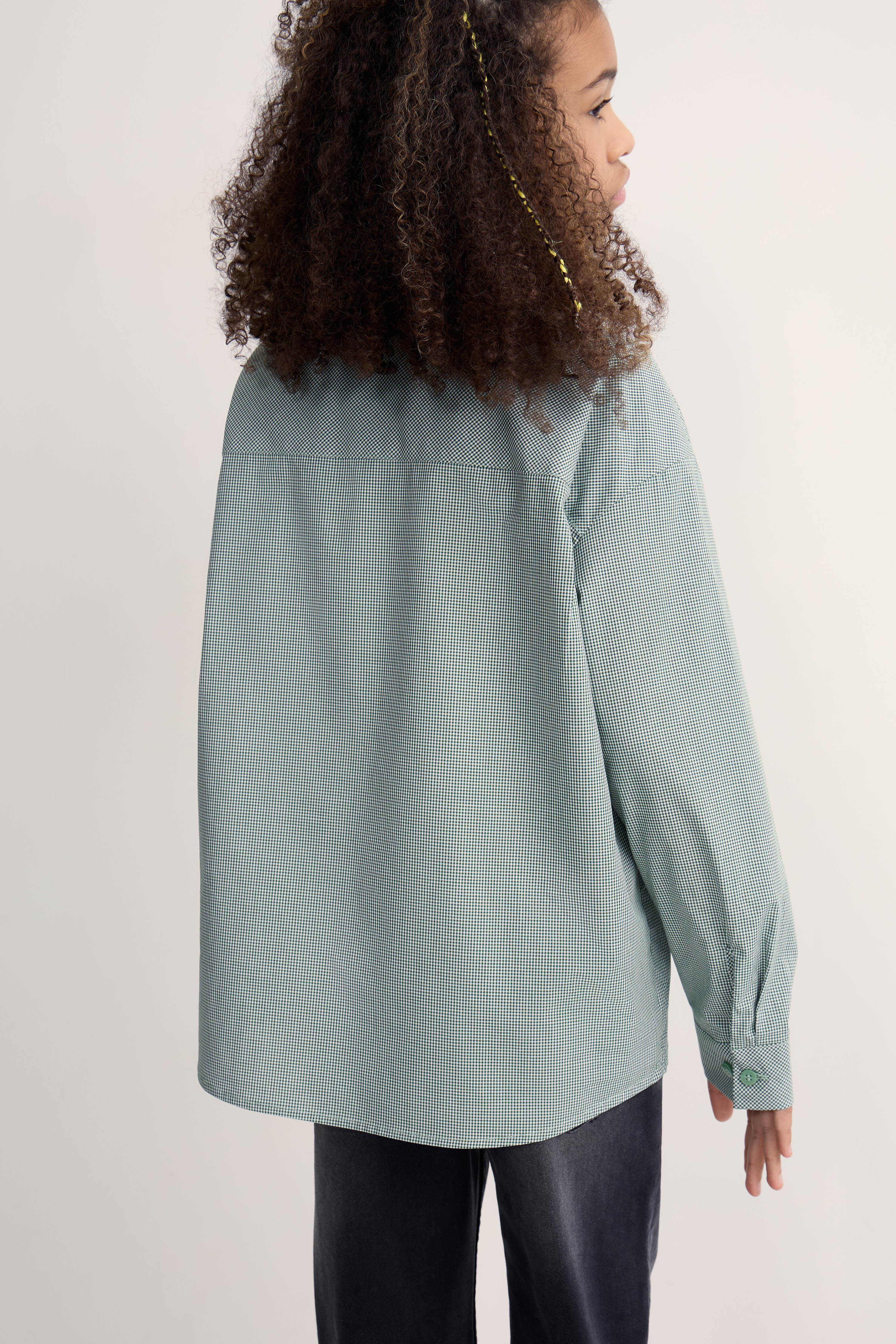 CHECKED POCKET-DETAIL SHIRT - Image 4