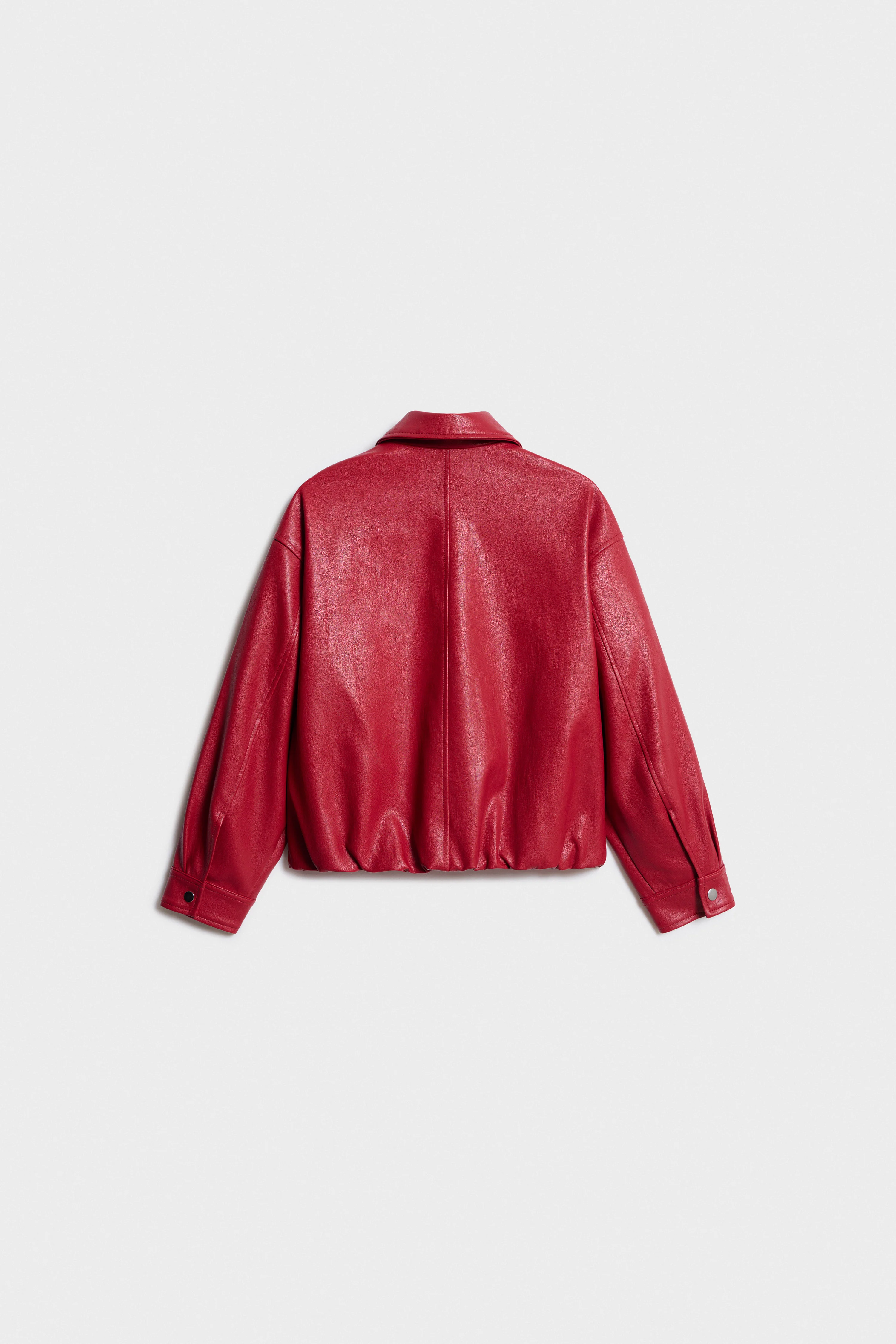 COATED BOMBER JACKET - Image 6