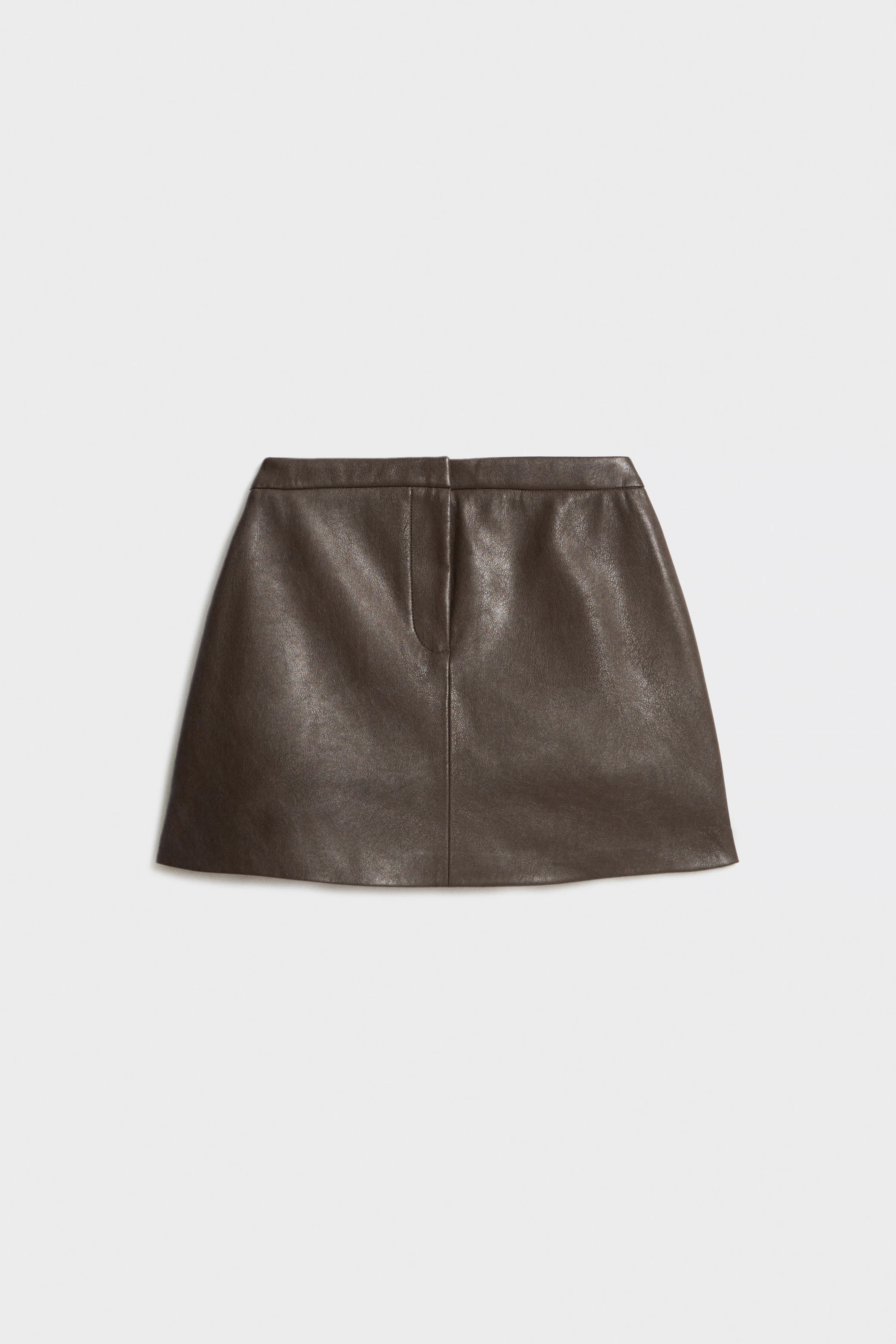 COATED MINI SKIRT - Image 5