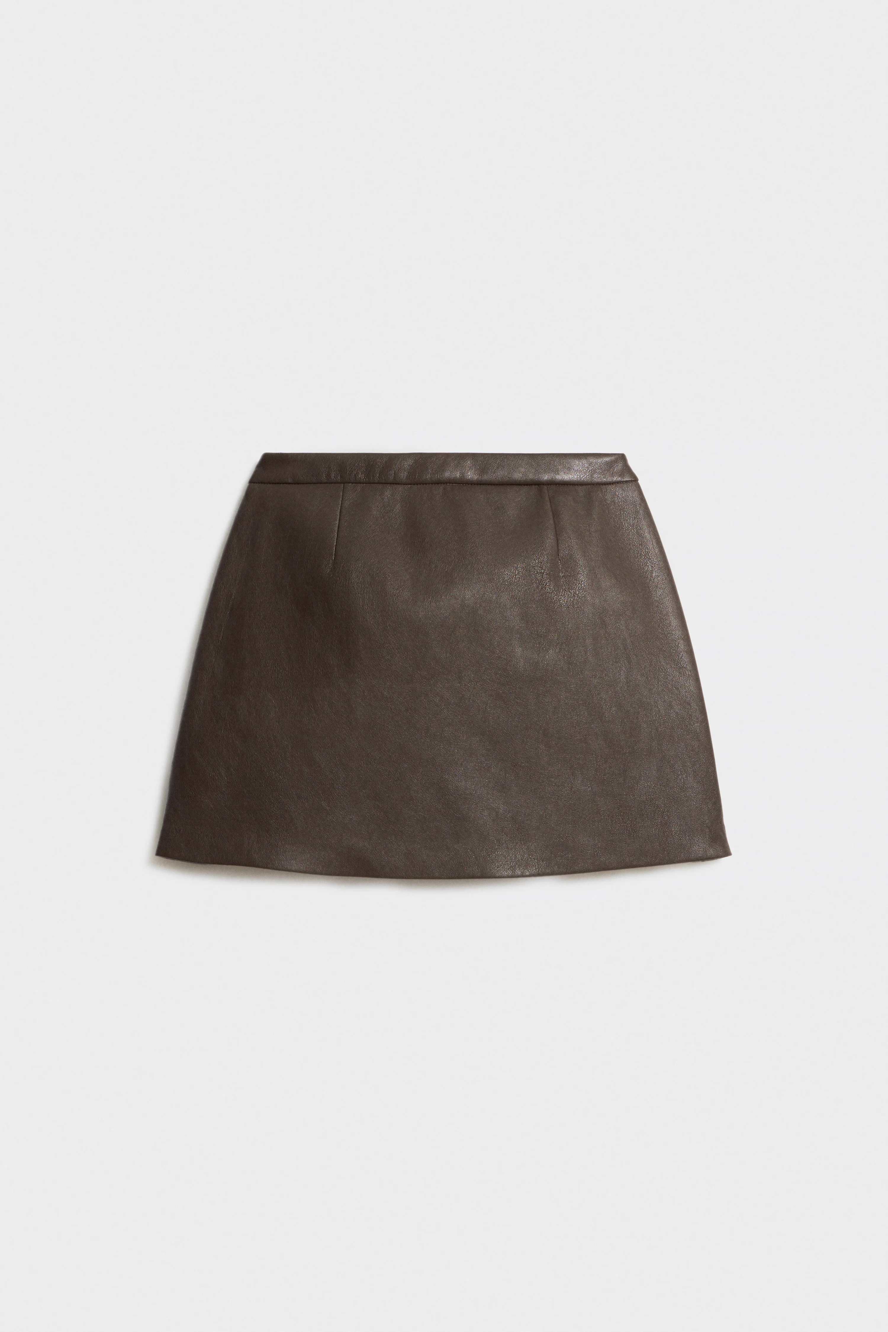 COATED MINI SKIRT - Image 6