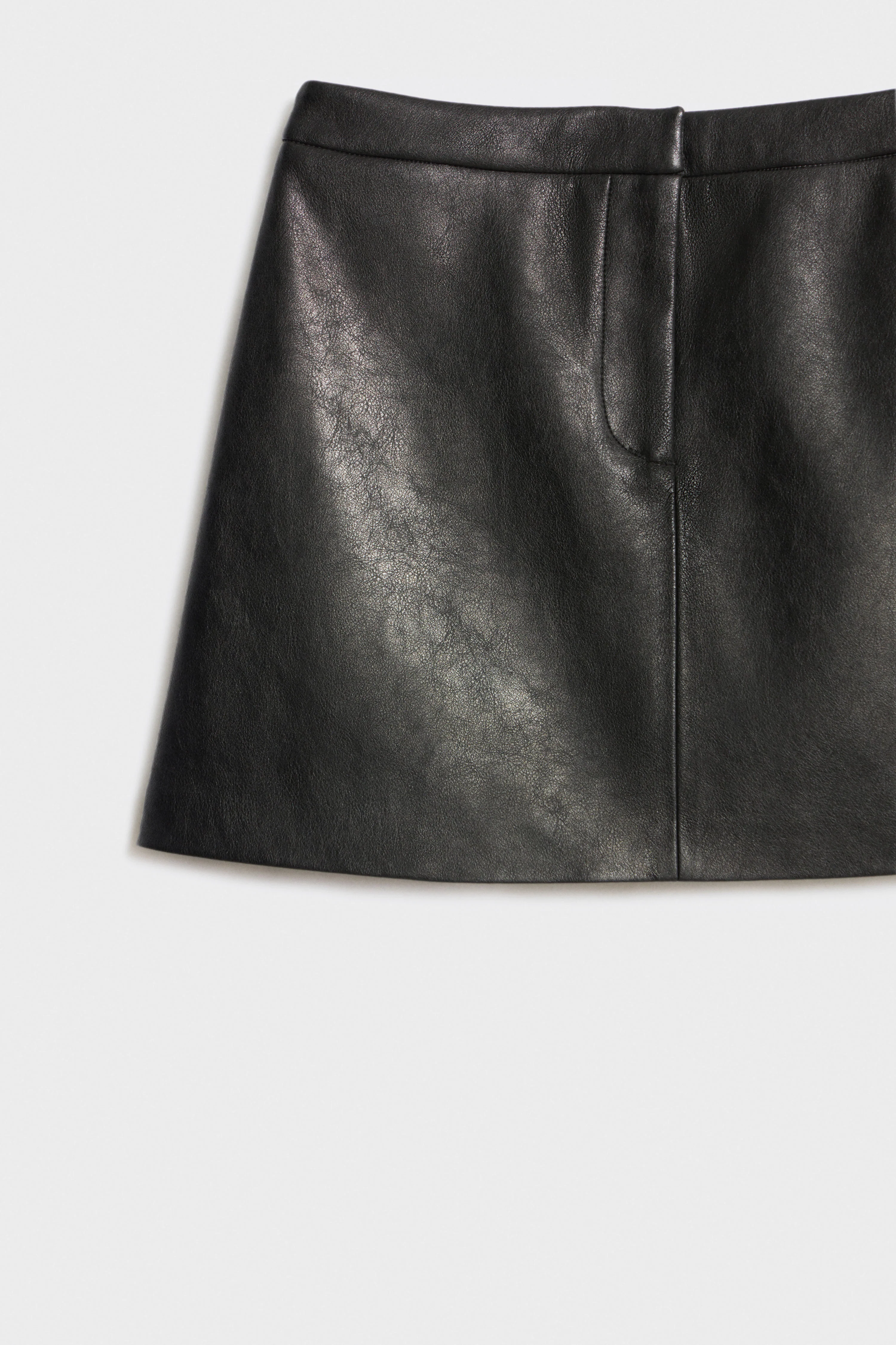 COATED MINI SKIRT - Image 7