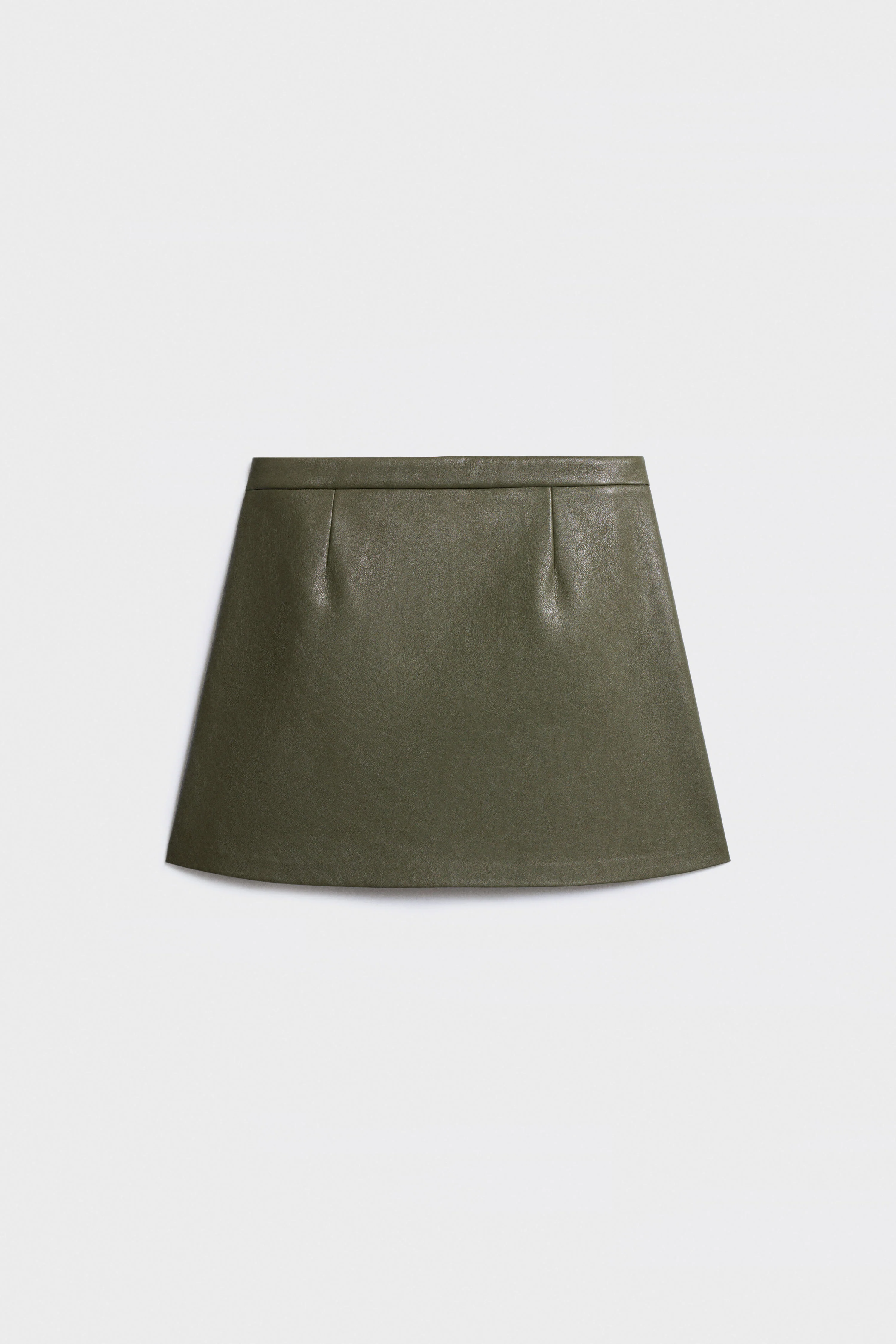 COATED MINI SKIRT - Image 5