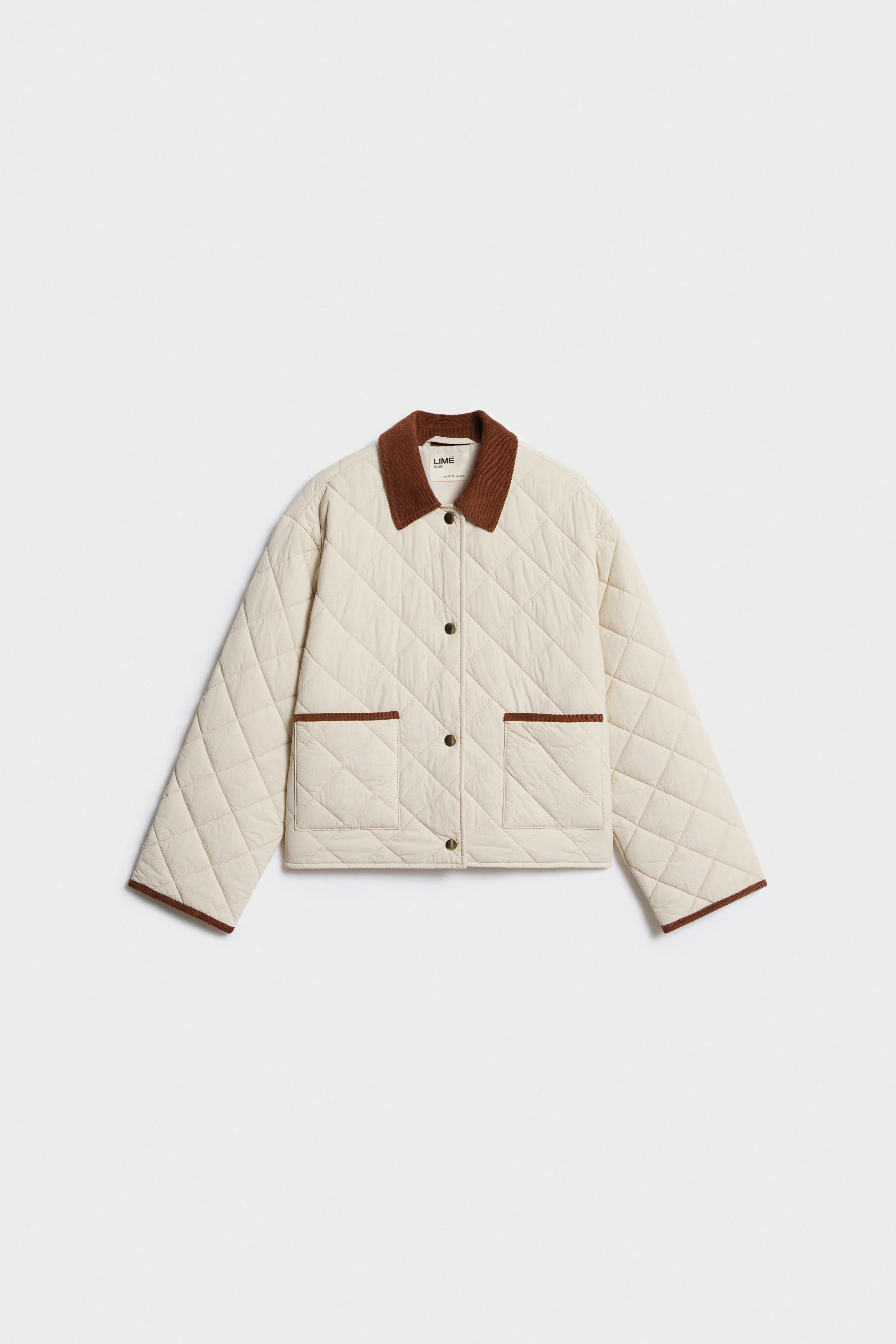 COLLAR-DETAIL QUILTED JACKET - Image 5