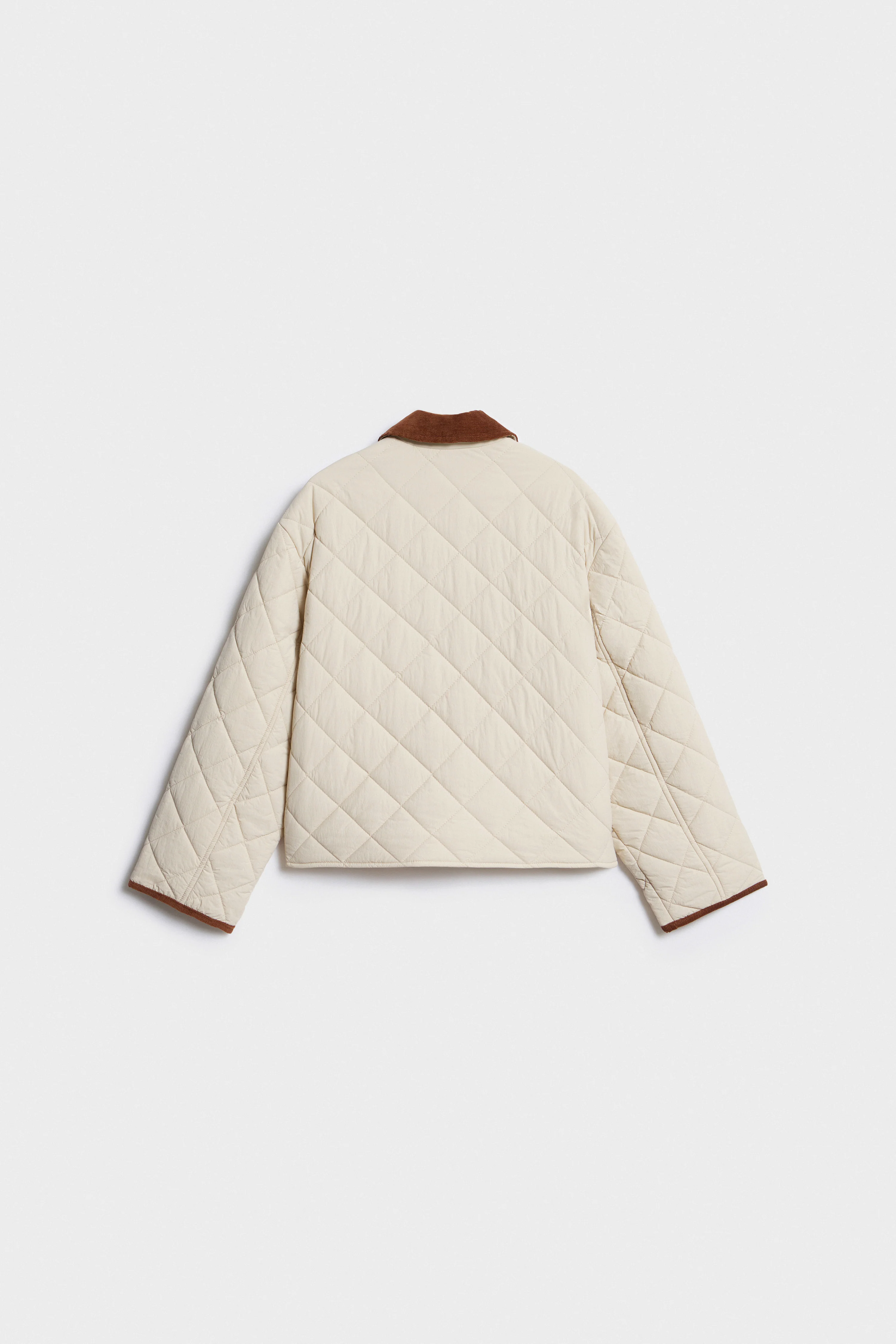 COLLAR-DETAIL QUILTED JACKET - Image 6