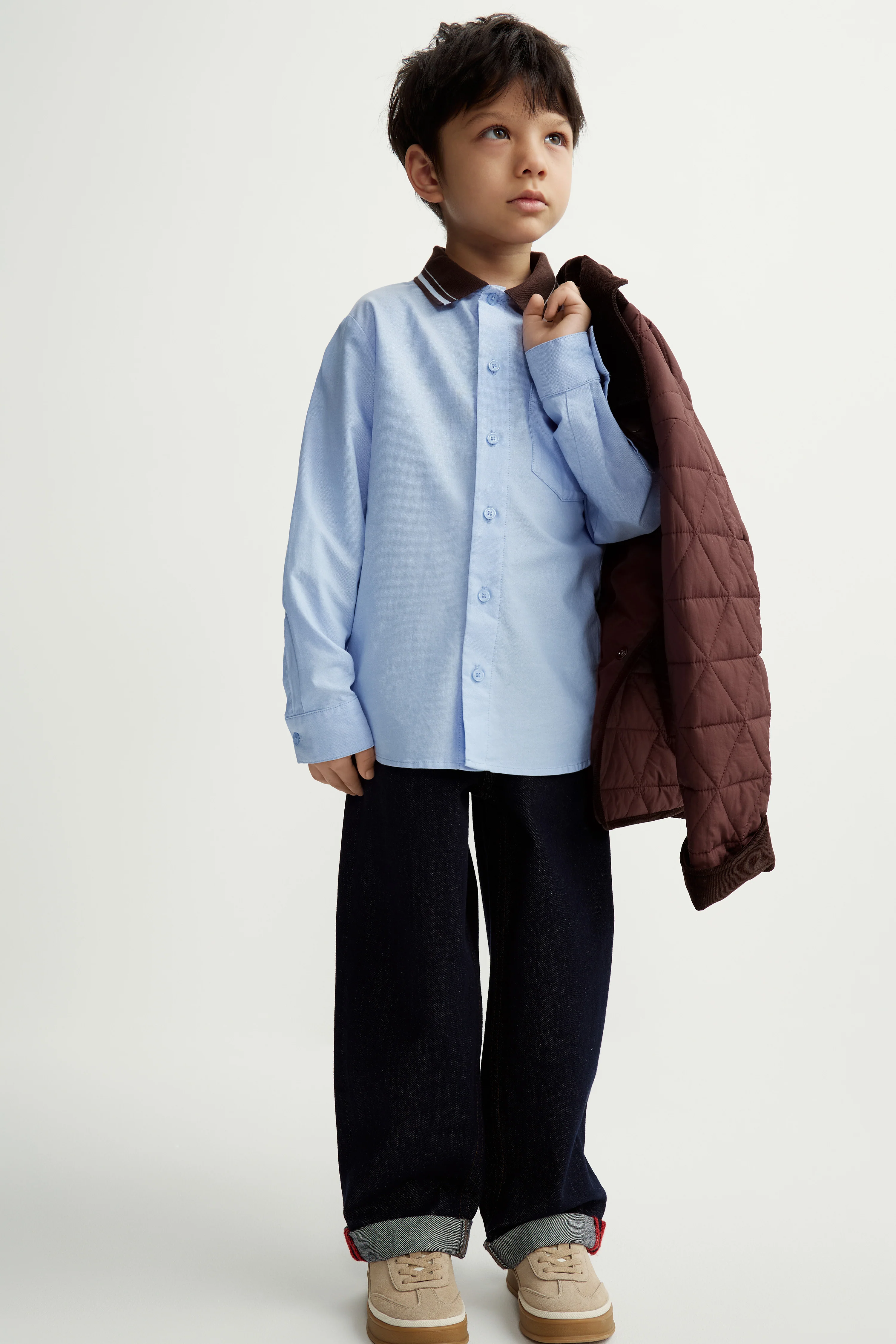 COLLARED COTTON SHIRT - Image 3