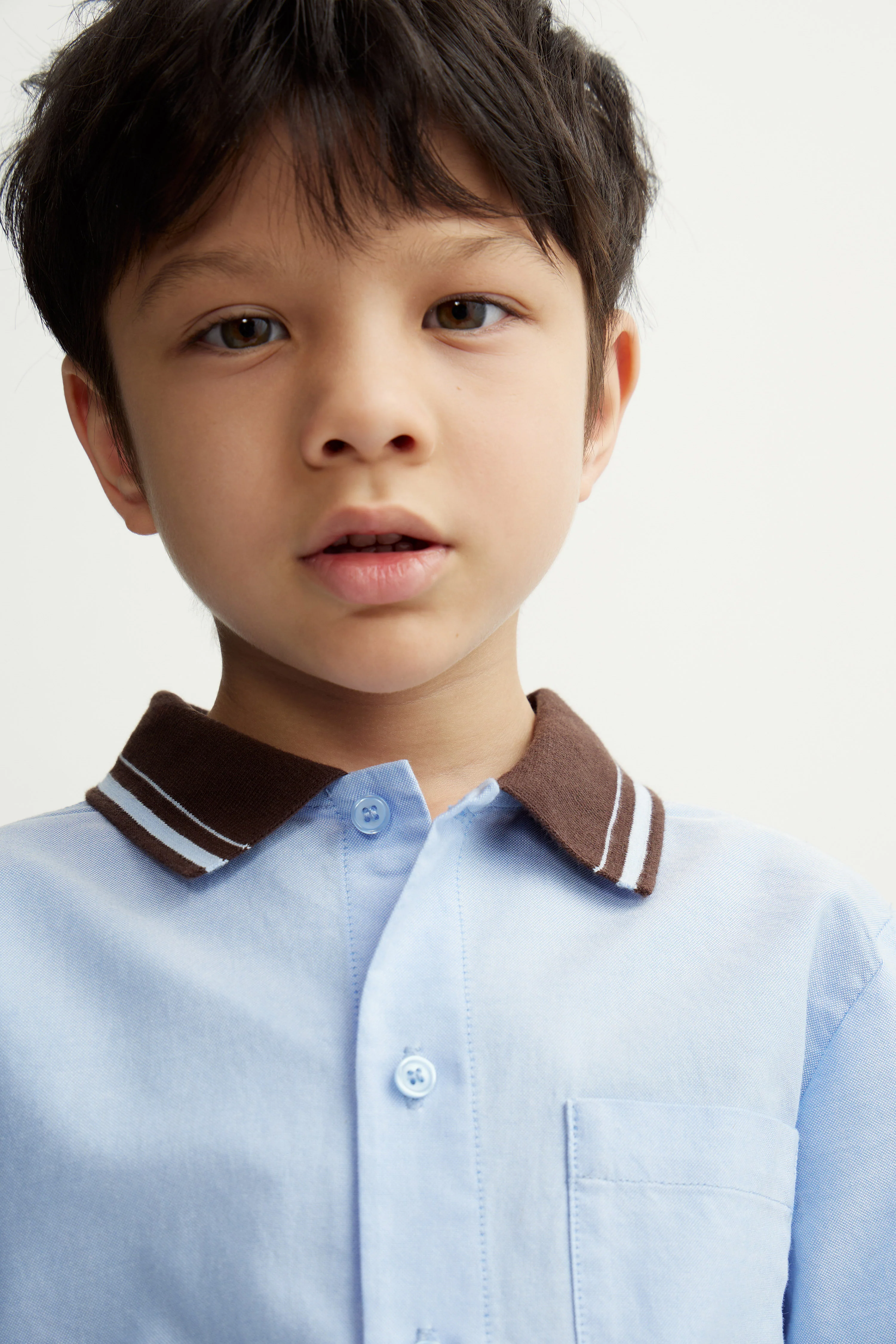 COLLARED COTTON SHIRT - Image 4