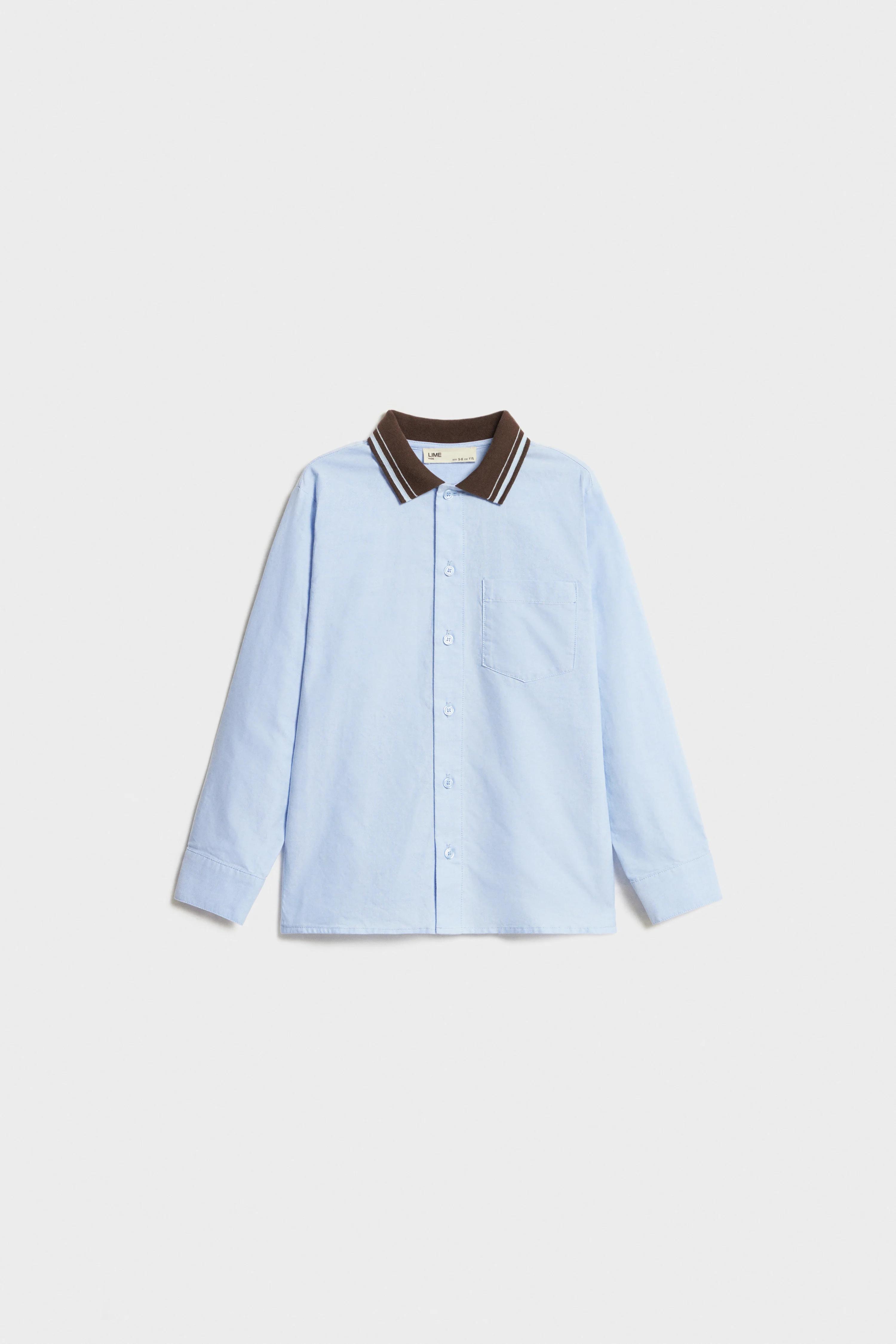 COLLARED COTTON SHIRT - Image 5