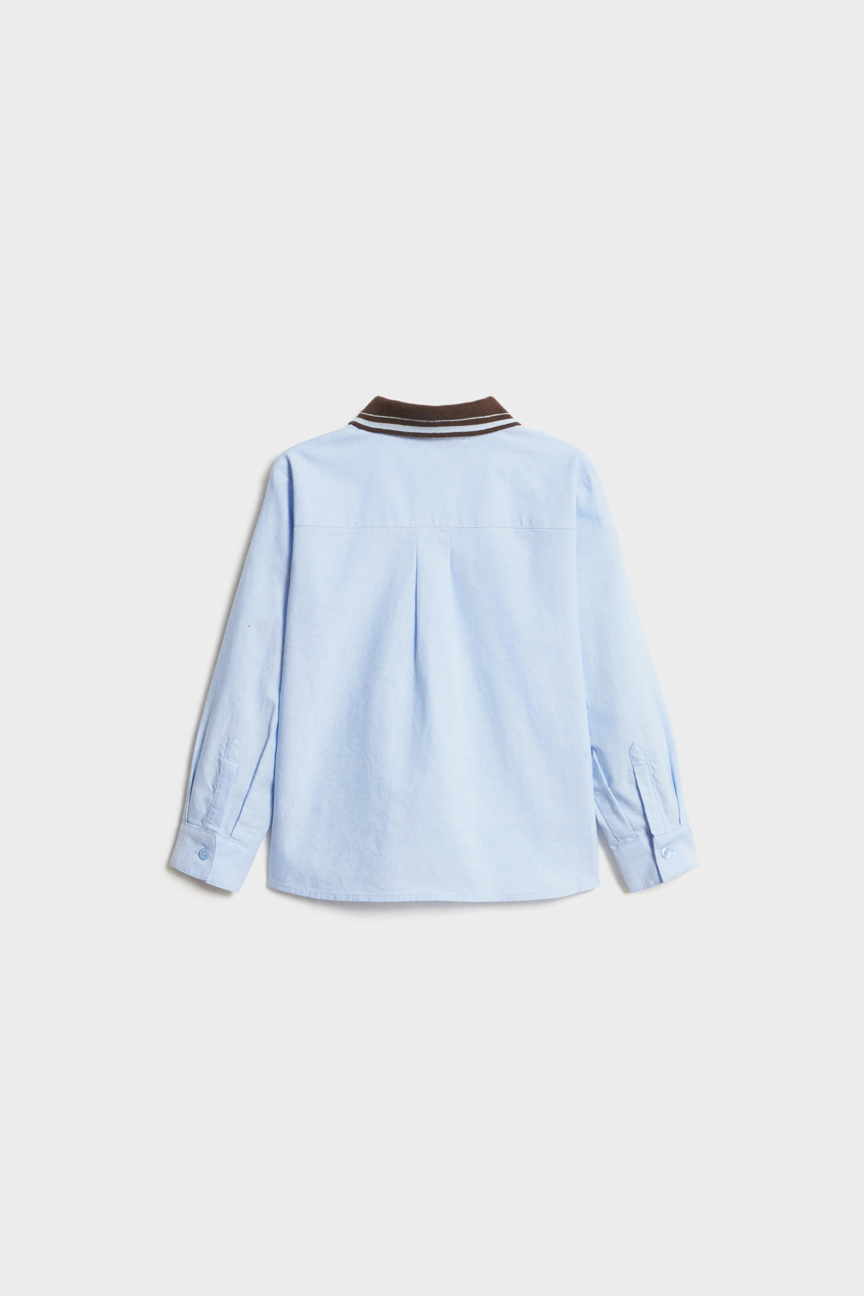 COLLARED COTTON SHIRT - Image 6