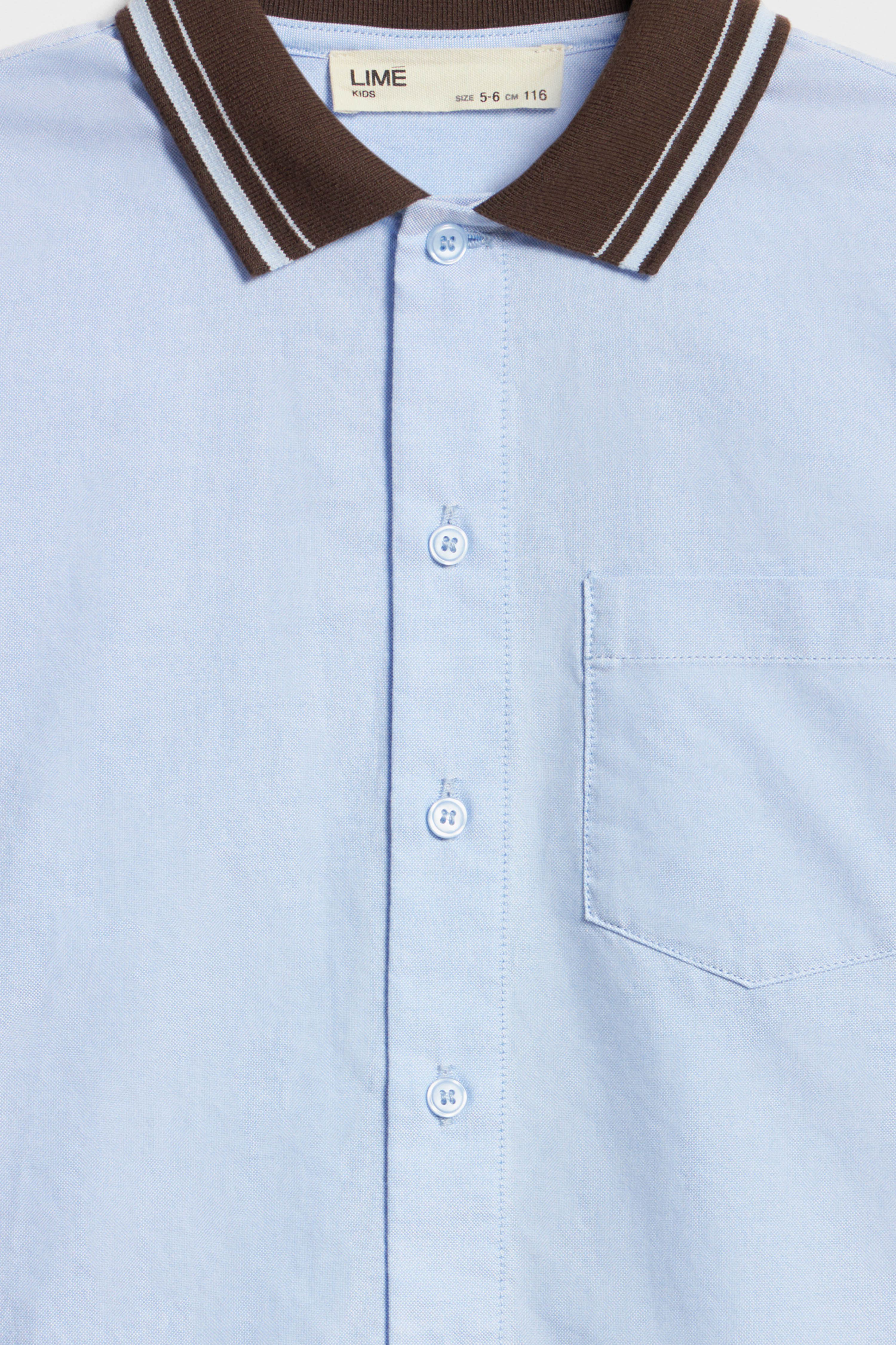 COLLARED COTTON SHIRT - Image 7