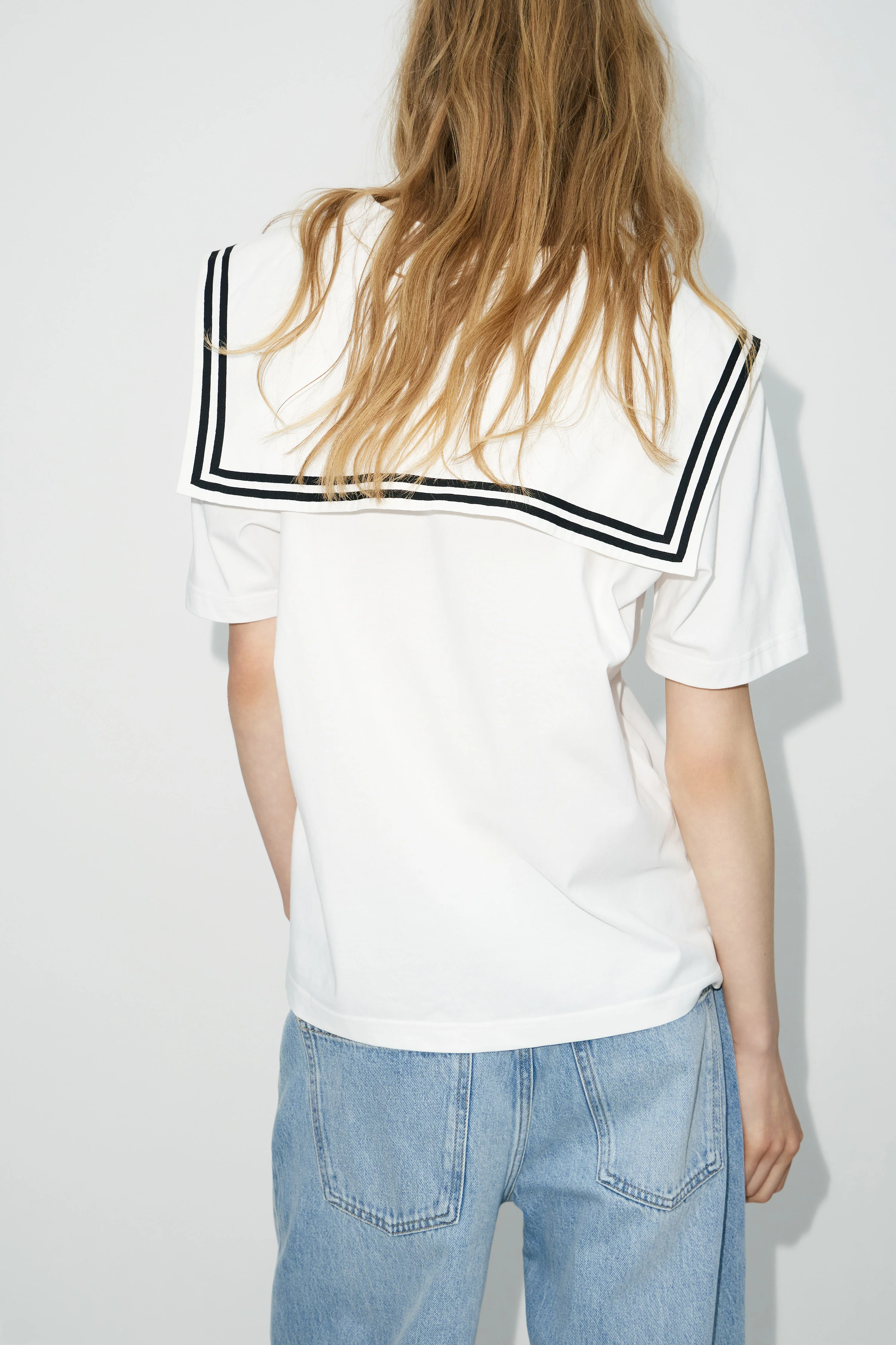 COLLARED COTTON T-SHIRT - Image 3