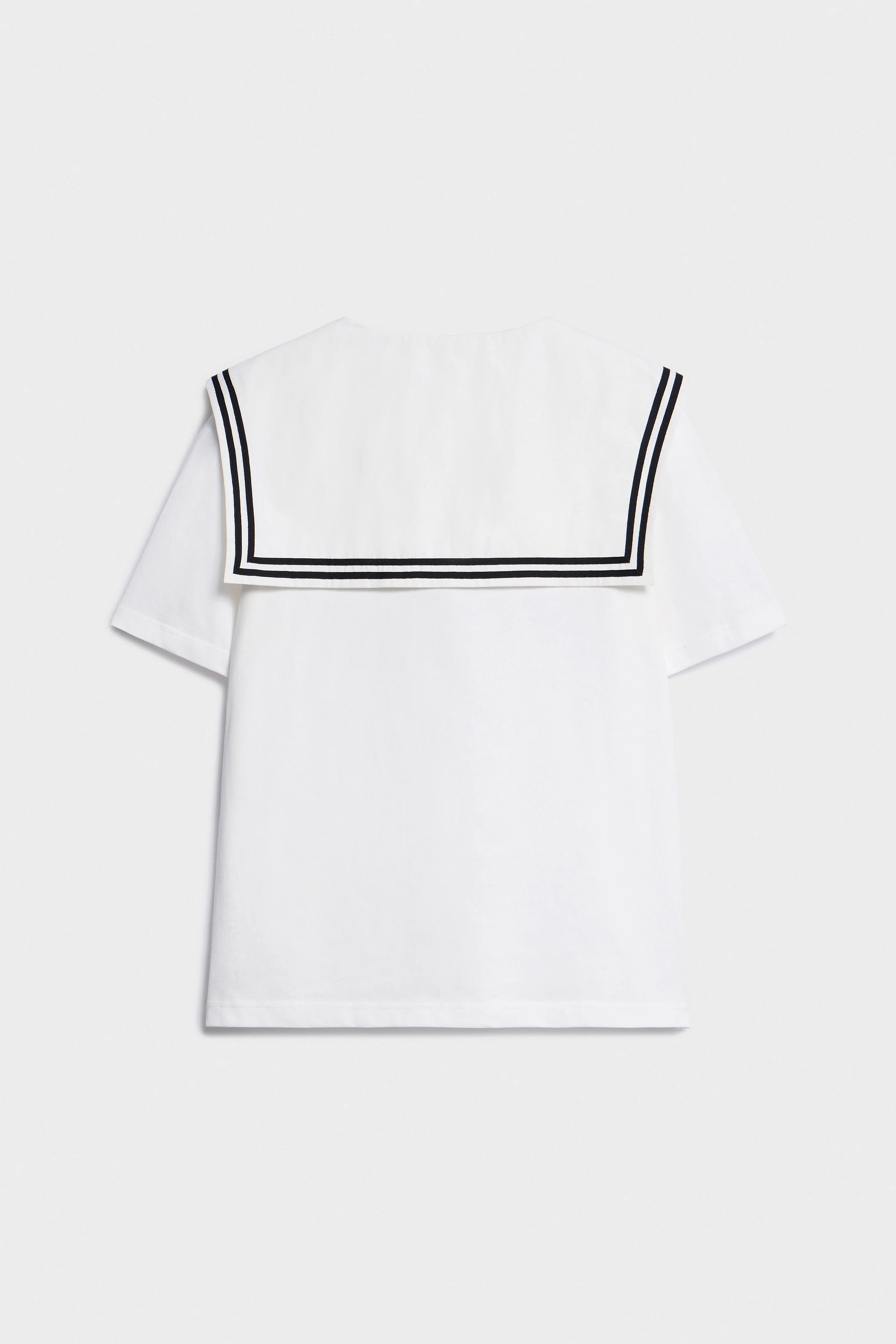 COLLARED COTTON T-SHIRT - Image 5