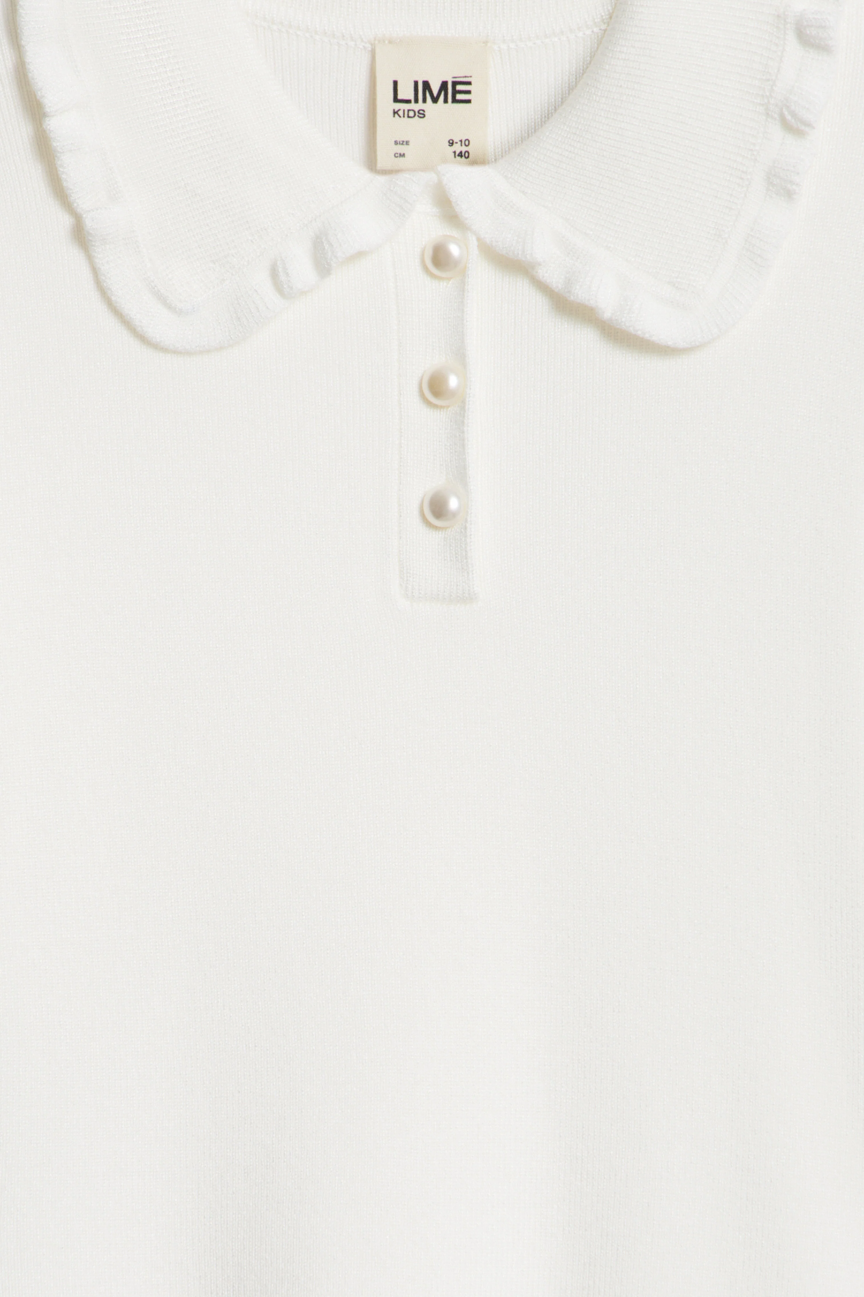 COLLARED FINE-KNIT DRESS - Image 3