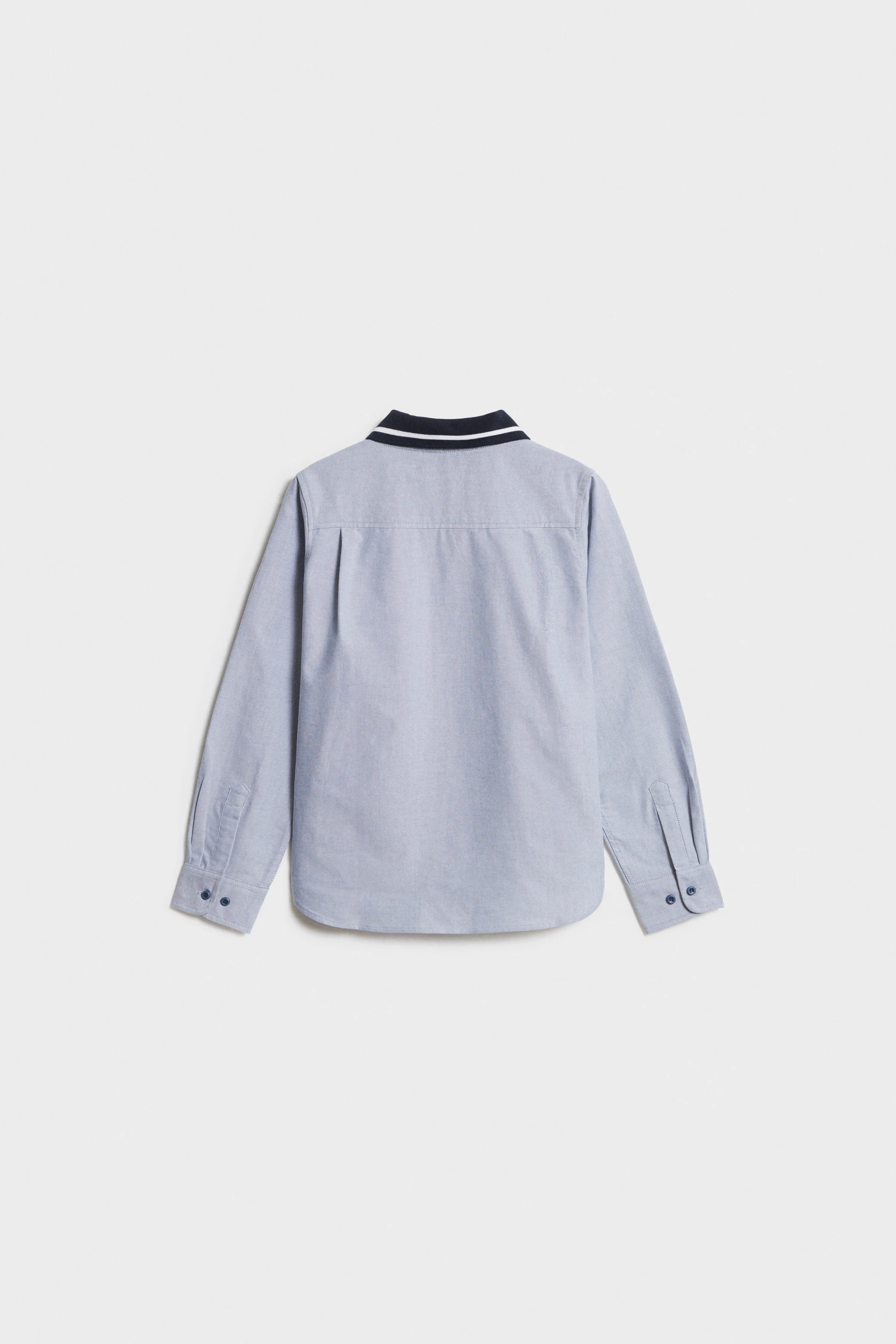 COLLARED OXFORD COTTON SHIRT - Image 5
