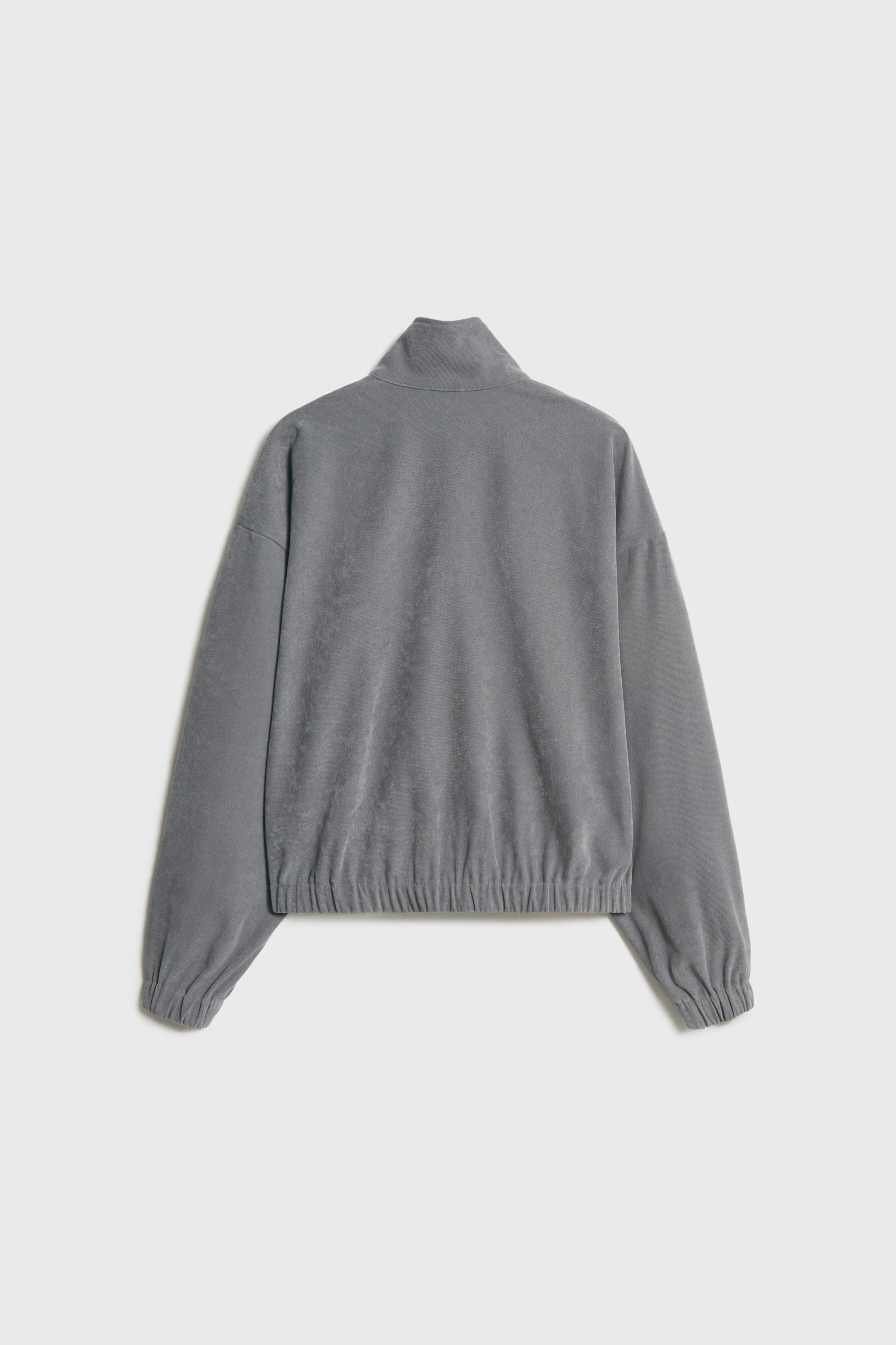 COLLARED ZIP-TOP SWEATSHIRT - Image 6