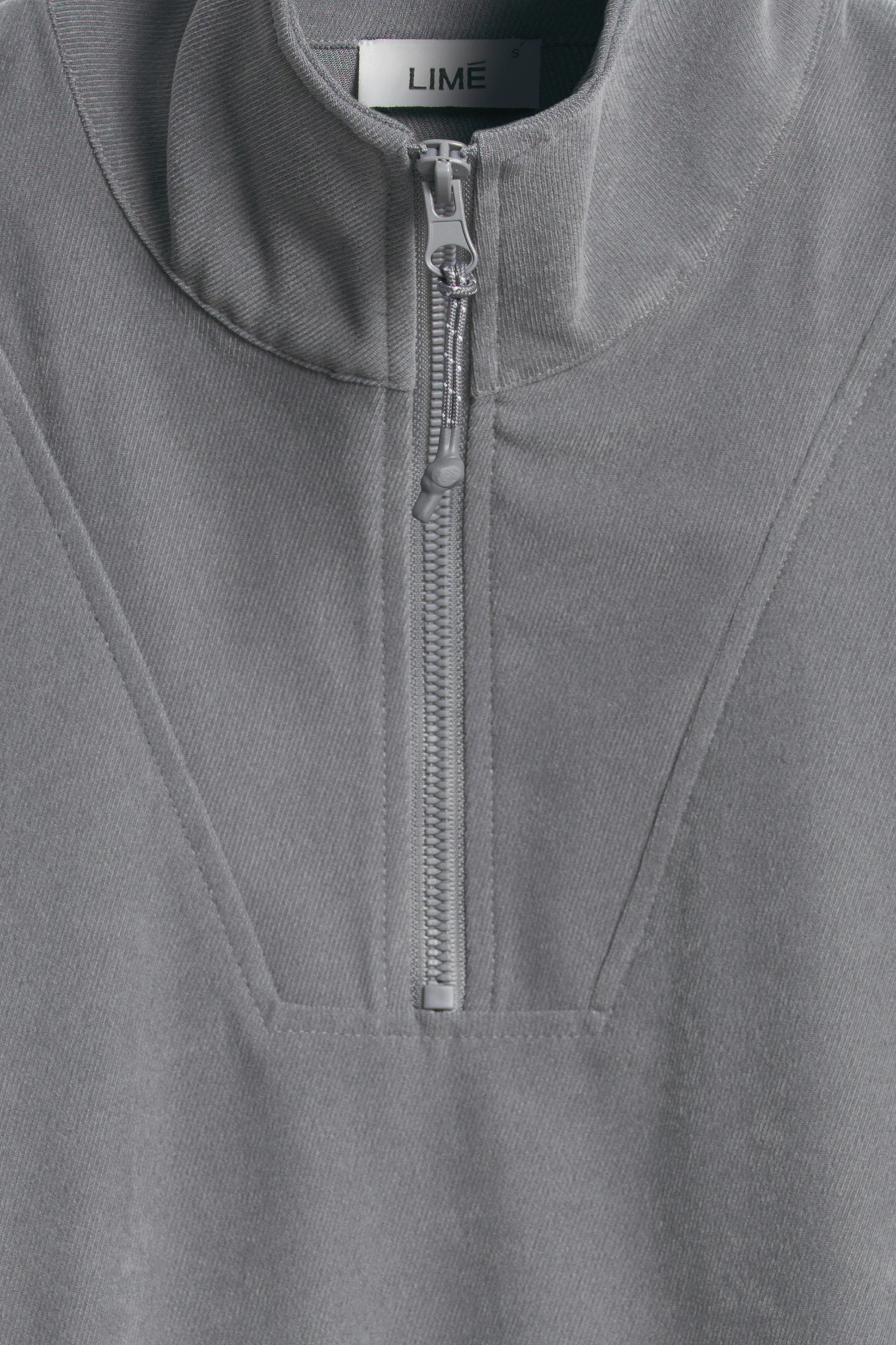 COLLARED ZIP-TOP SWEATSHIRT - Image 7