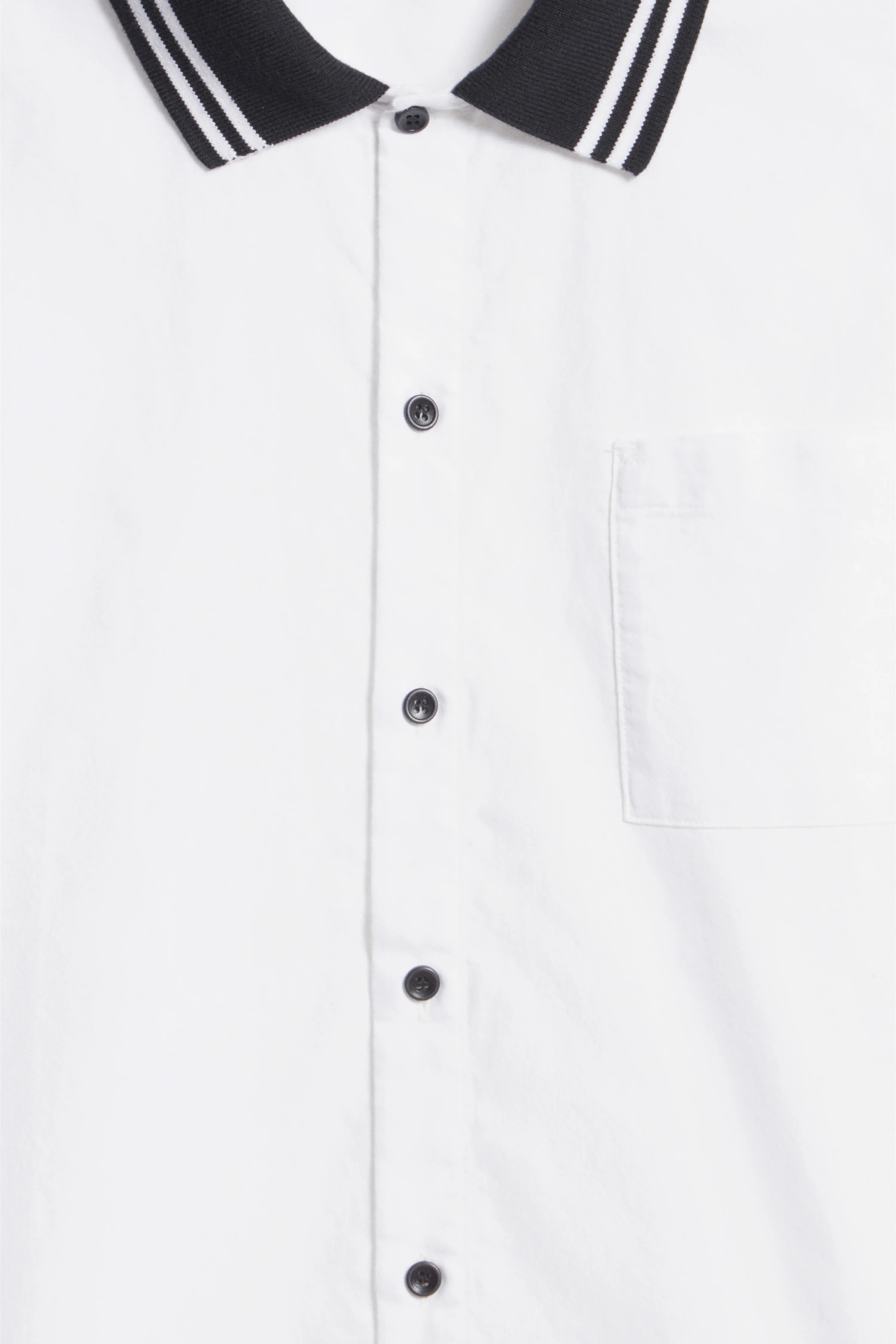 CONTRAST-TRIM COTTON SHIRT - Image 6