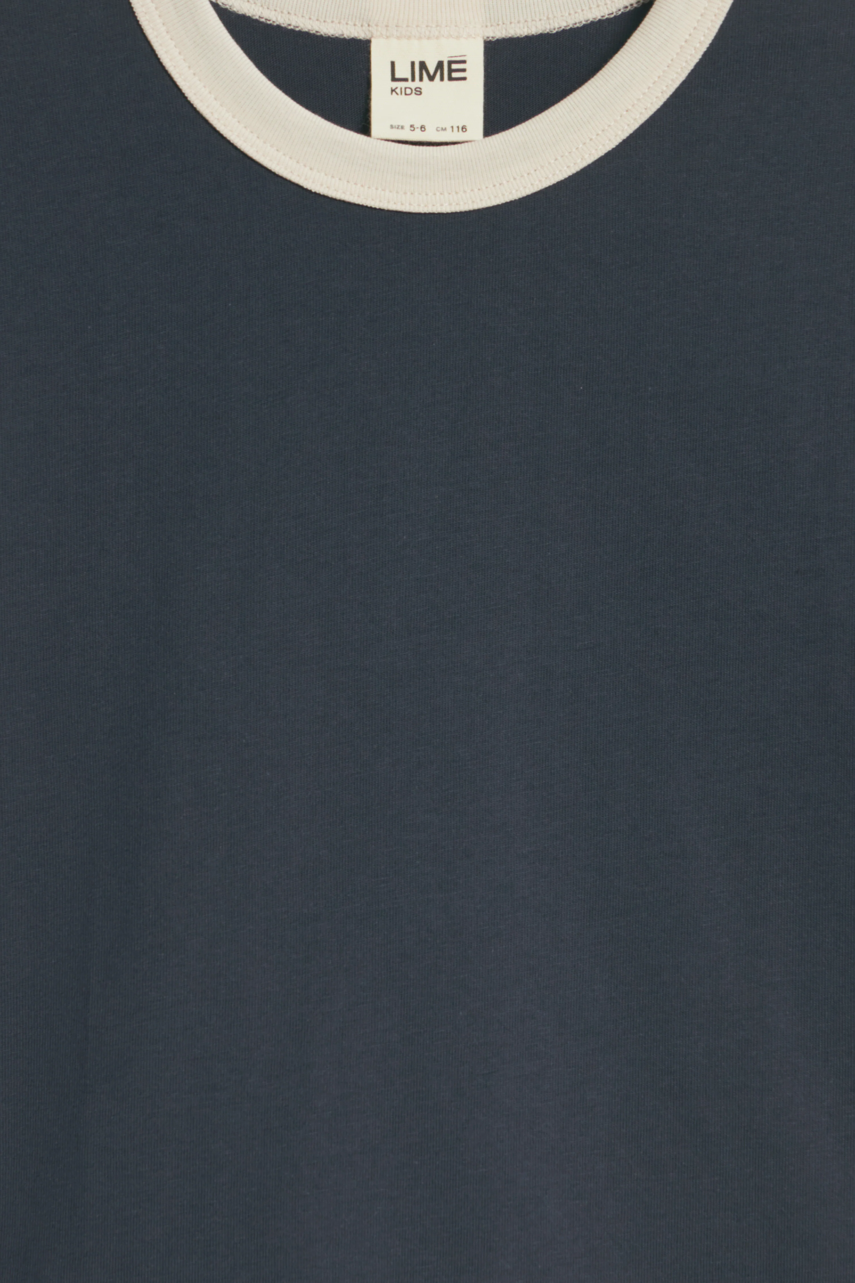 CONTRAST COTTON T-SHIRT - Image 5