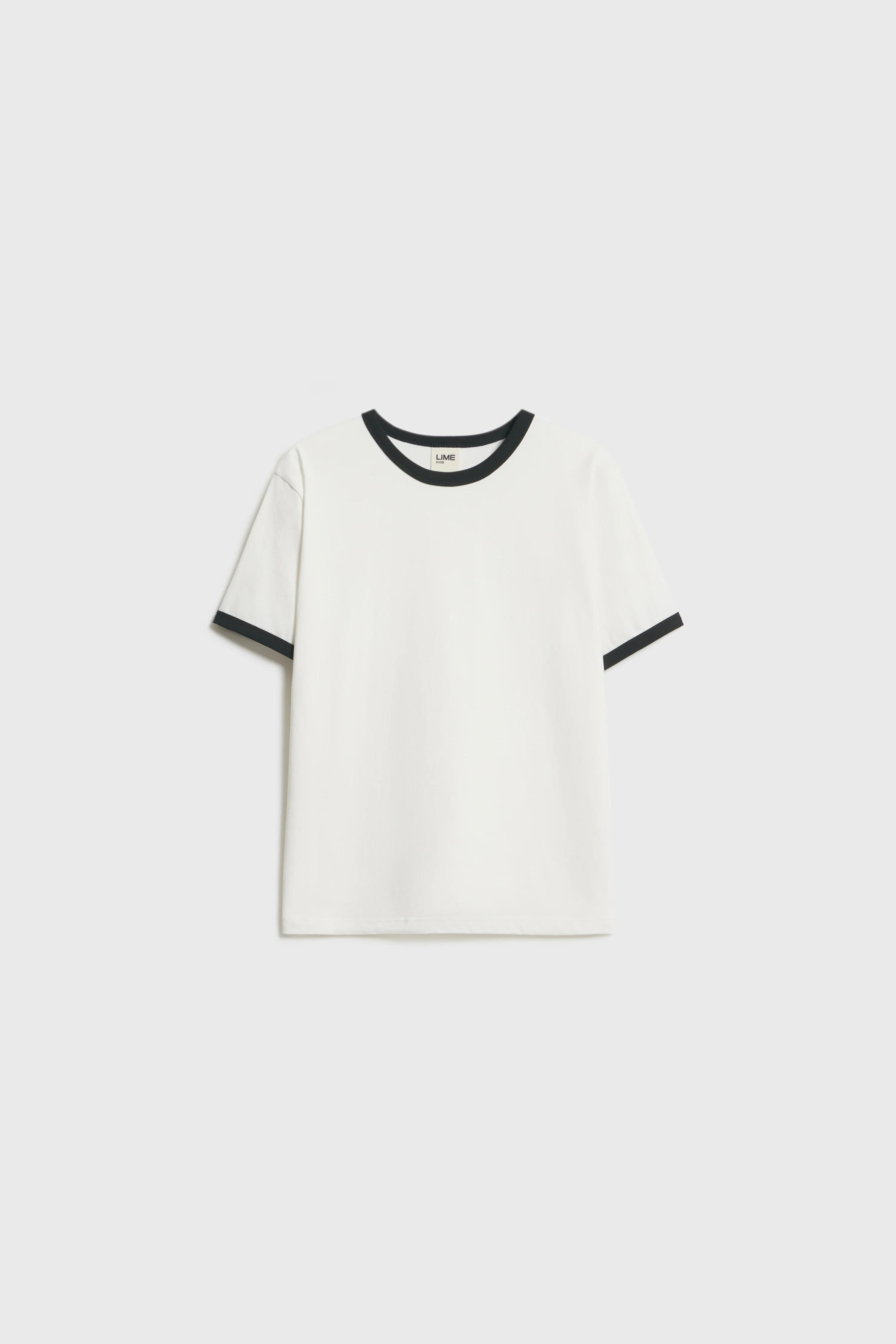 CONTRAST COTTON T-SHIRT - Image 3