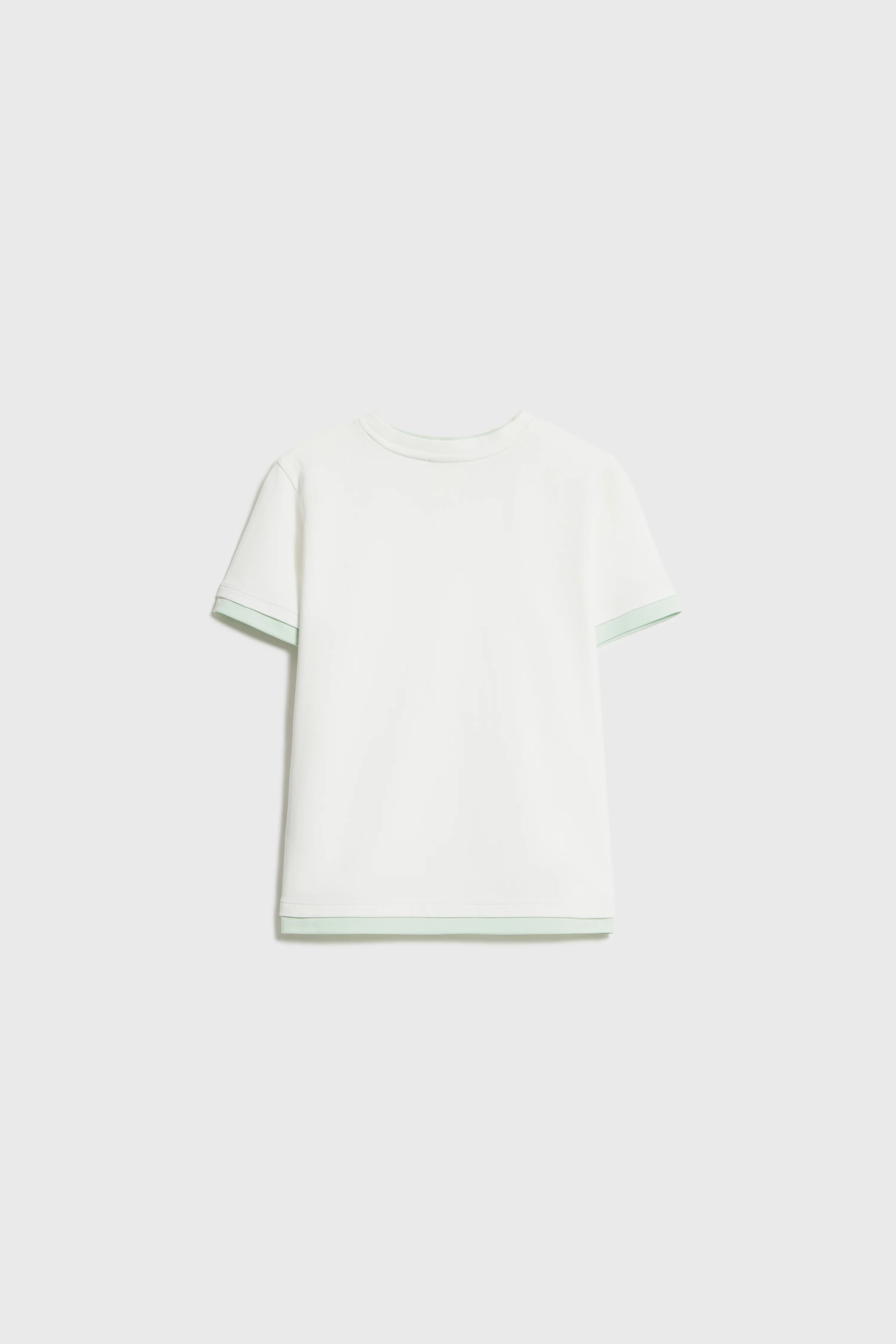 CONTRAST INTERLOCK T-SHIRT - Image 5