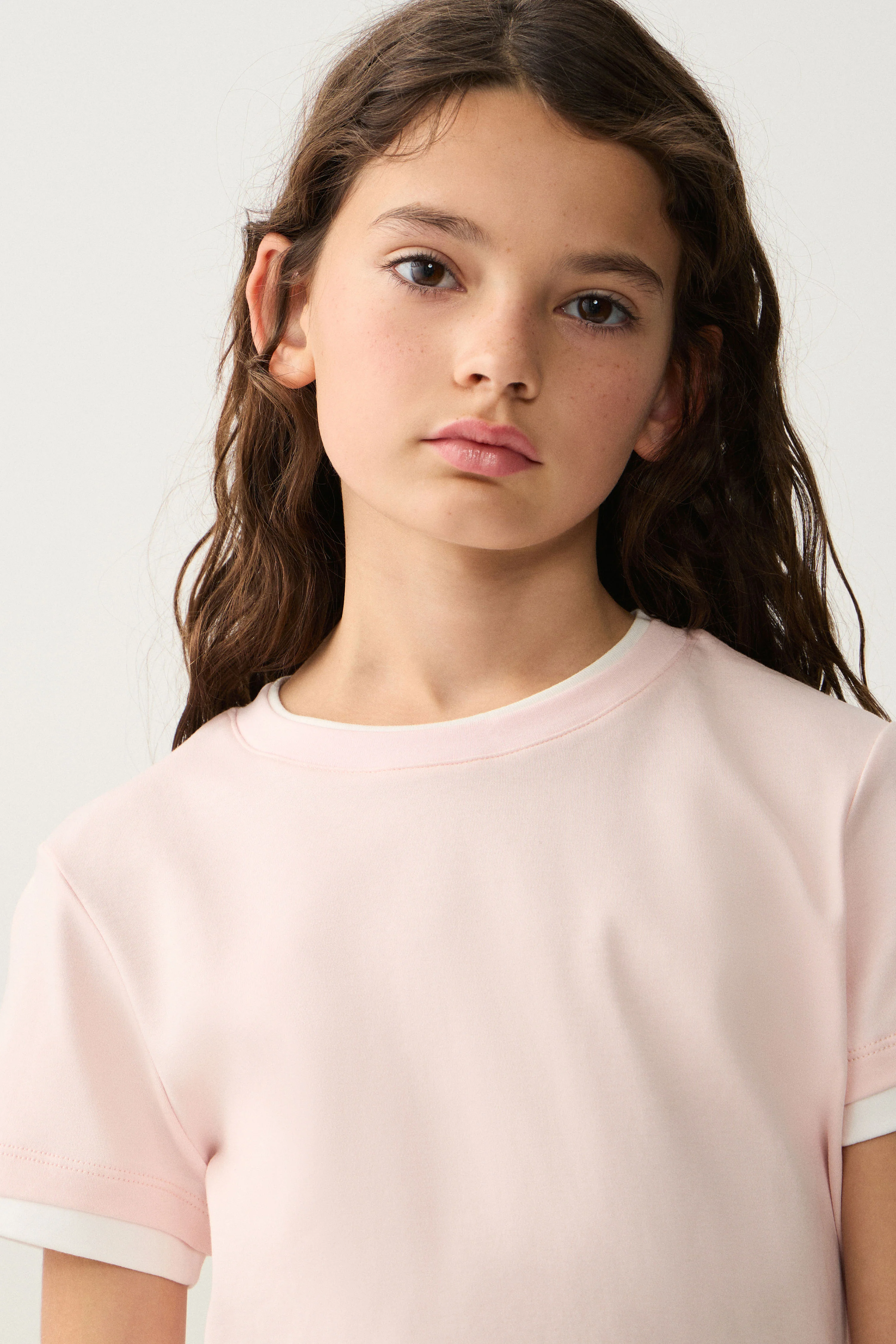 CONTRAST INTERLOCK T-SHIRT - Image 3