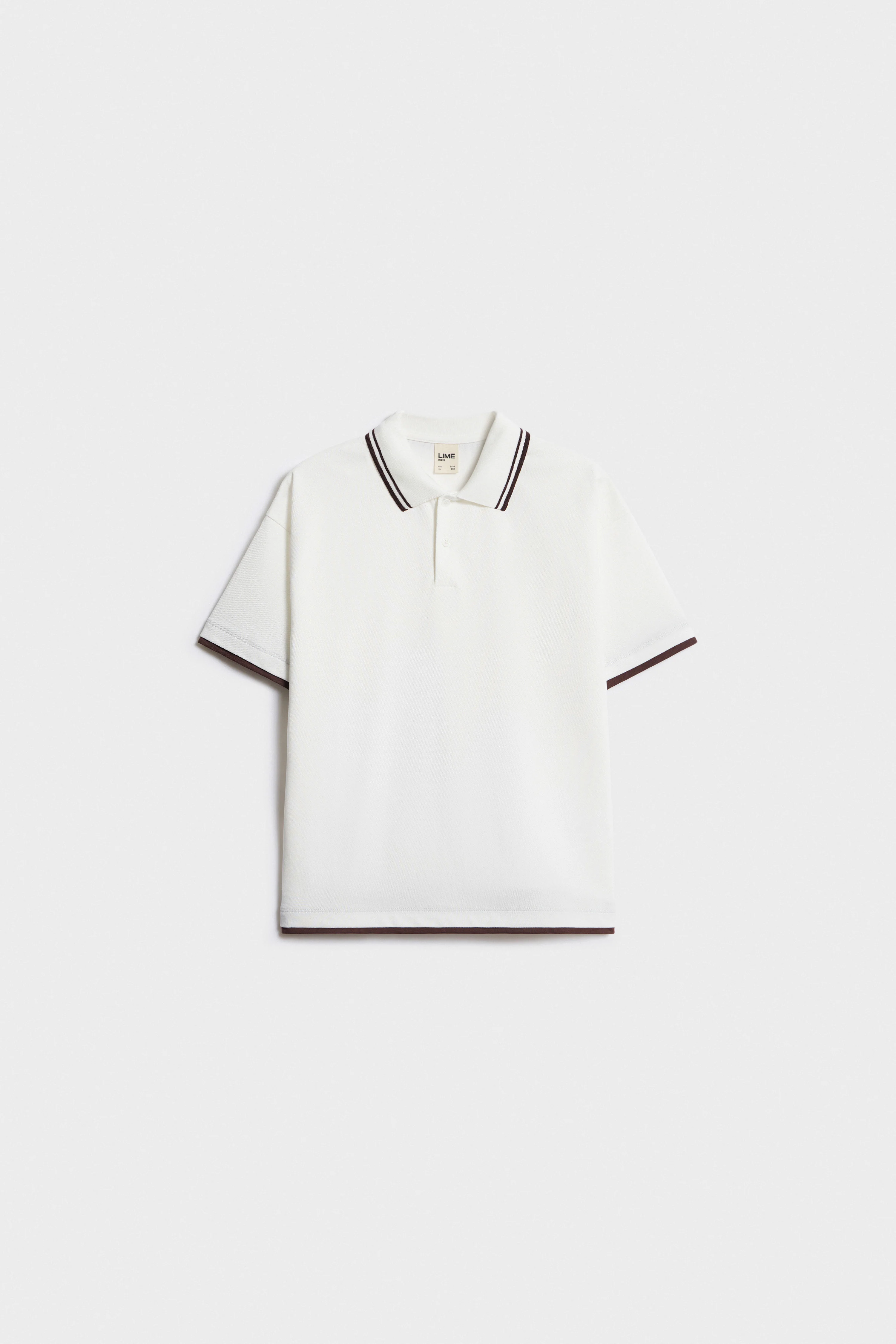 CONTRAST POLO T-SHIRT - Image 4